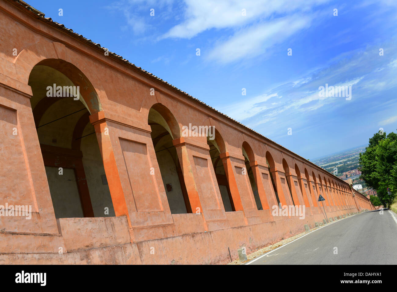 Bologna portico arcade the longest porticos in the world leading to San