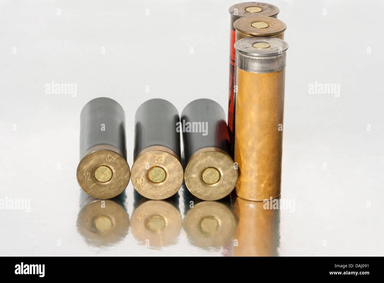 Old shotgun shells hi-res stock photography and images - Alamy
