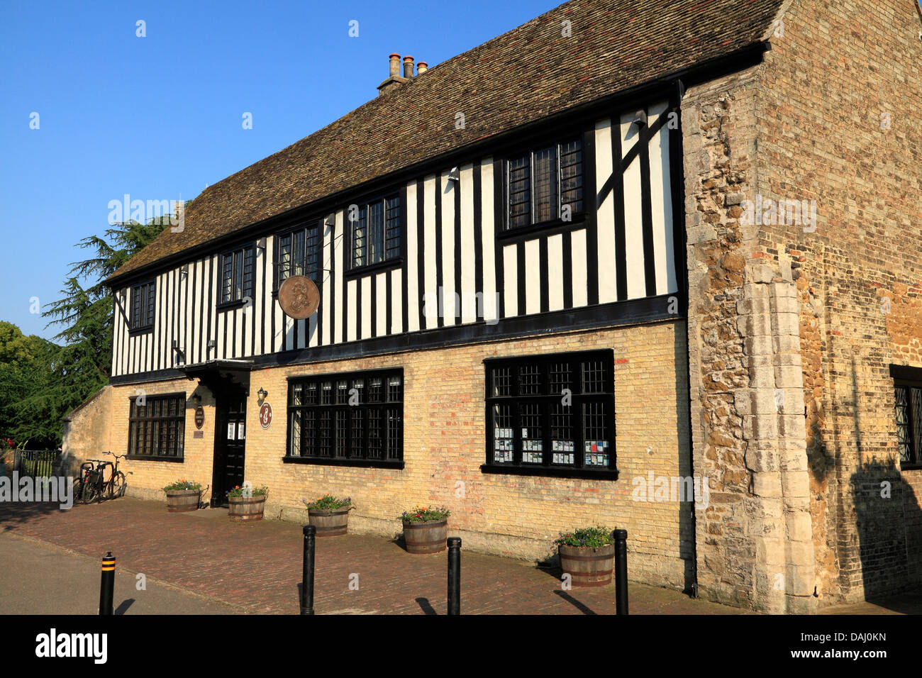 Ely, Oliver Cromwell's House, TIC, Tourist Information Centre, Cromwell, Cambridgeshire, England UK Stock Photo