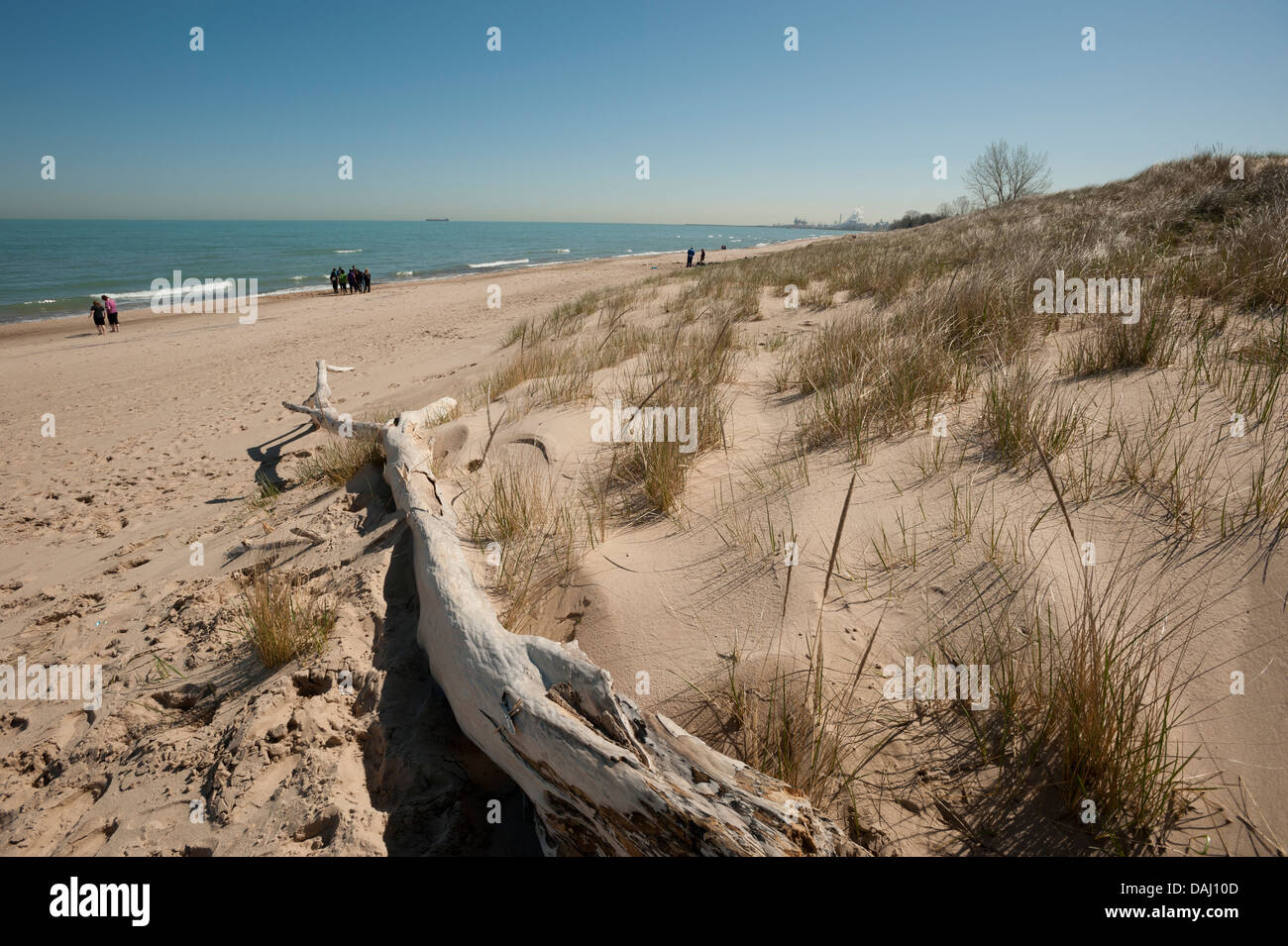 Indiana Dunes National Lakeshore, Indiana, United States of America Stock Photo