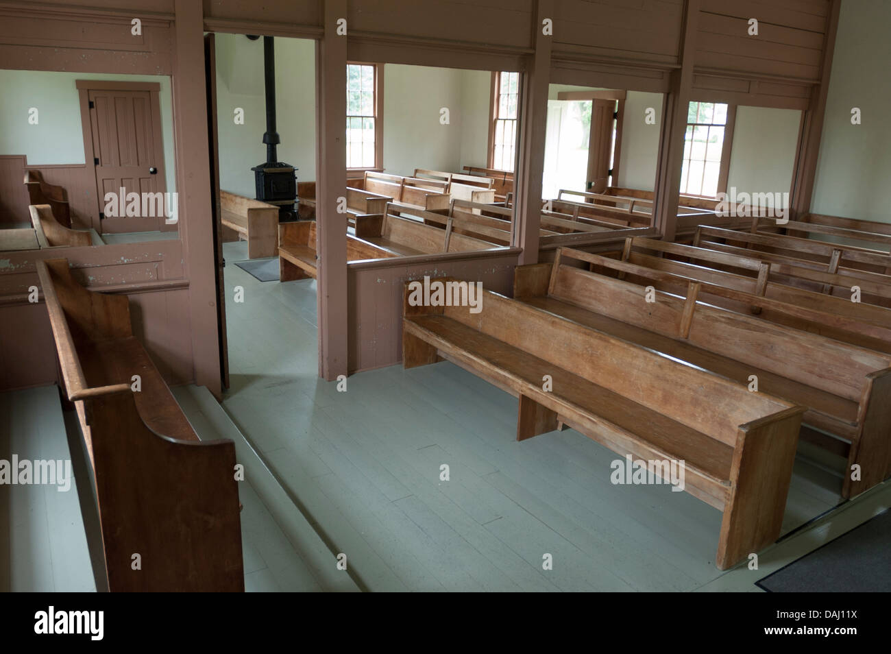 Quaker Meeting House at the Herbert Hoover Presidential Library and