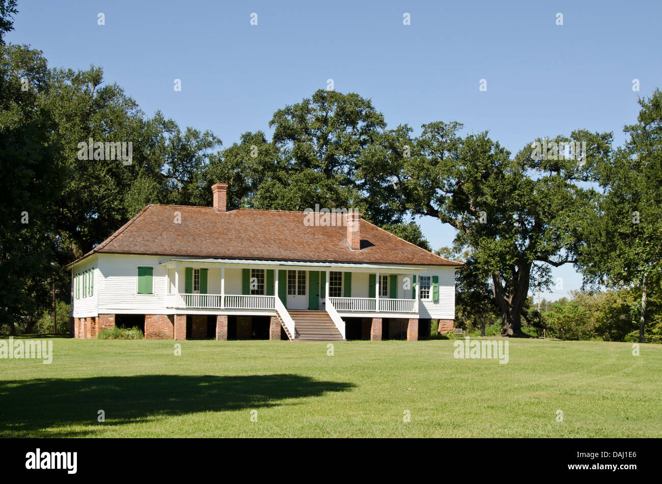 Magnolia Mound Plantation, Baton Rouge, Louisiana, United States of America Stock Photo