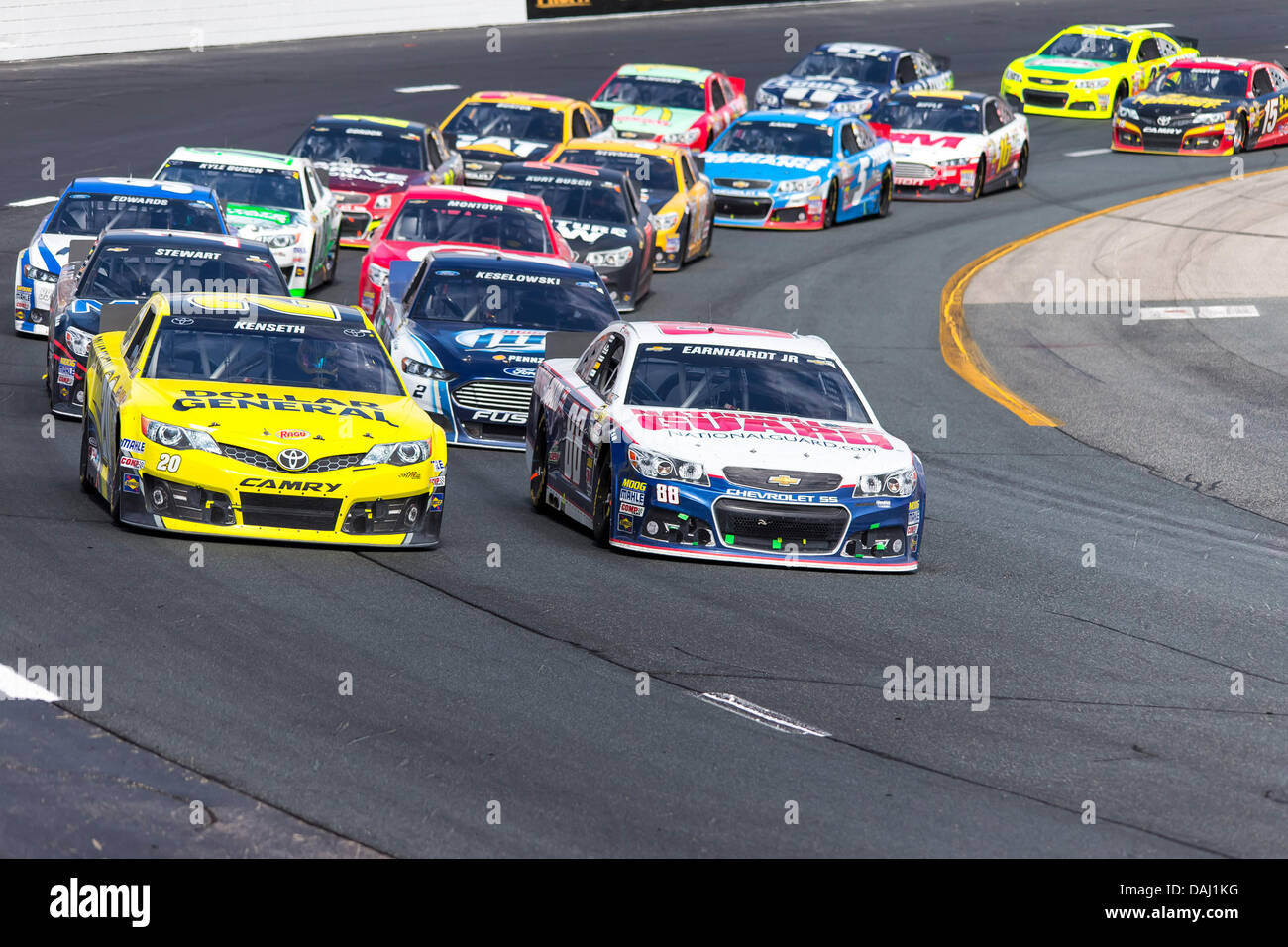 Loudon, NH, USA. 14th July, 2013. Loudon, NH - Jul 14, 2013: Matt ...