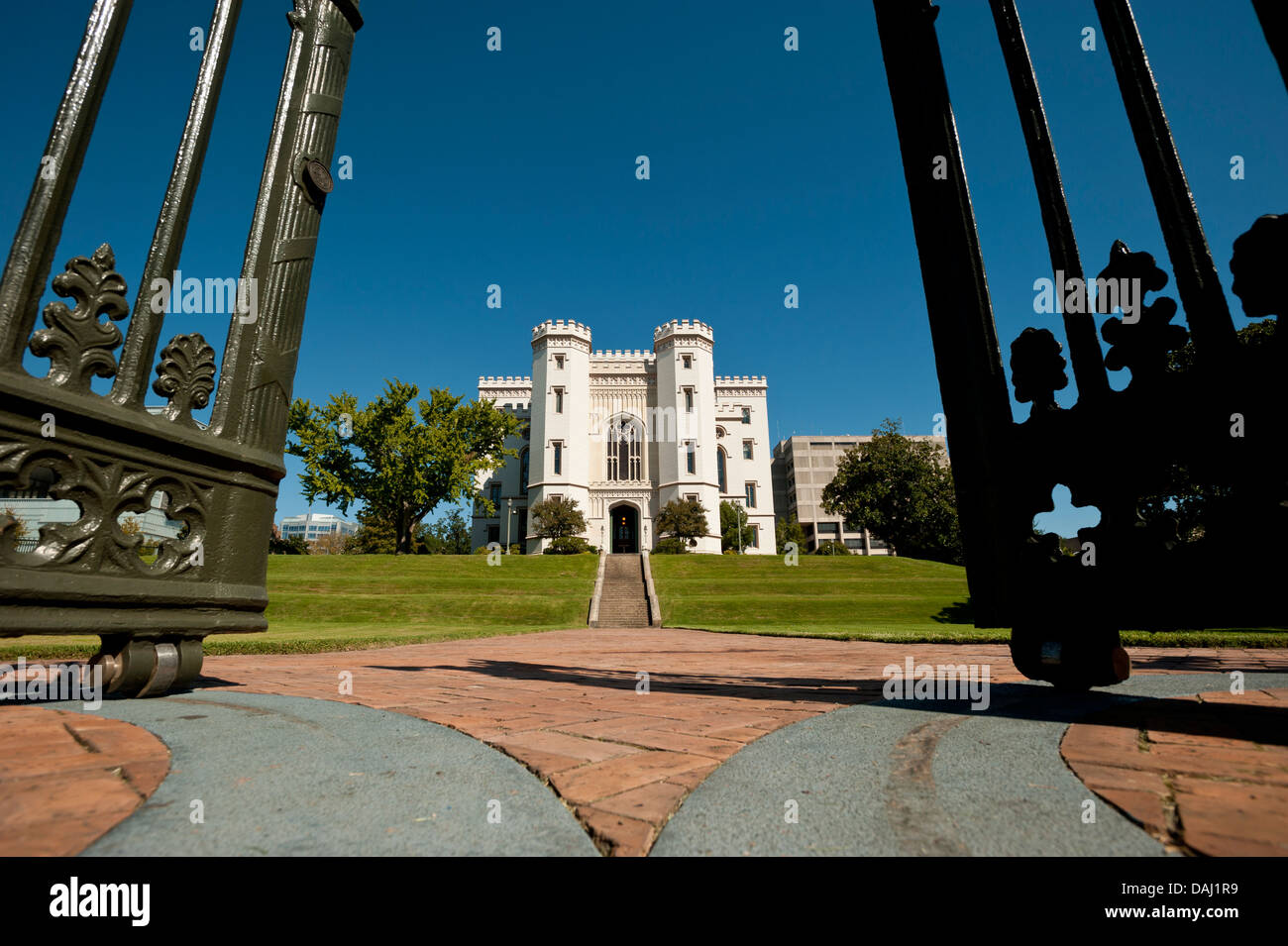 Louisiana's Old State Captiol, Baton Rouge, Louisiana, United States of America Stock Photo