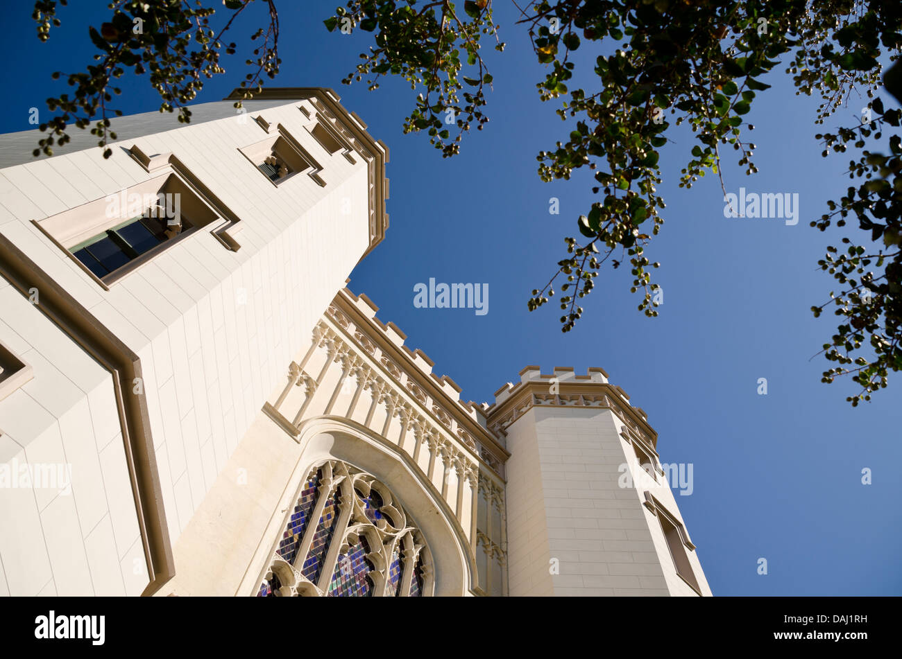 Louisiana's Old State Captiol, Baton Rouge, Louisiana, United States of America Stock Photo