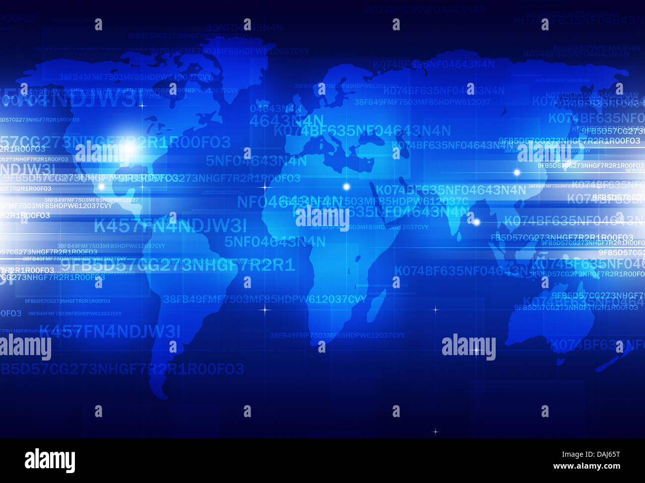 digital coding business internet technology security blue background ...
