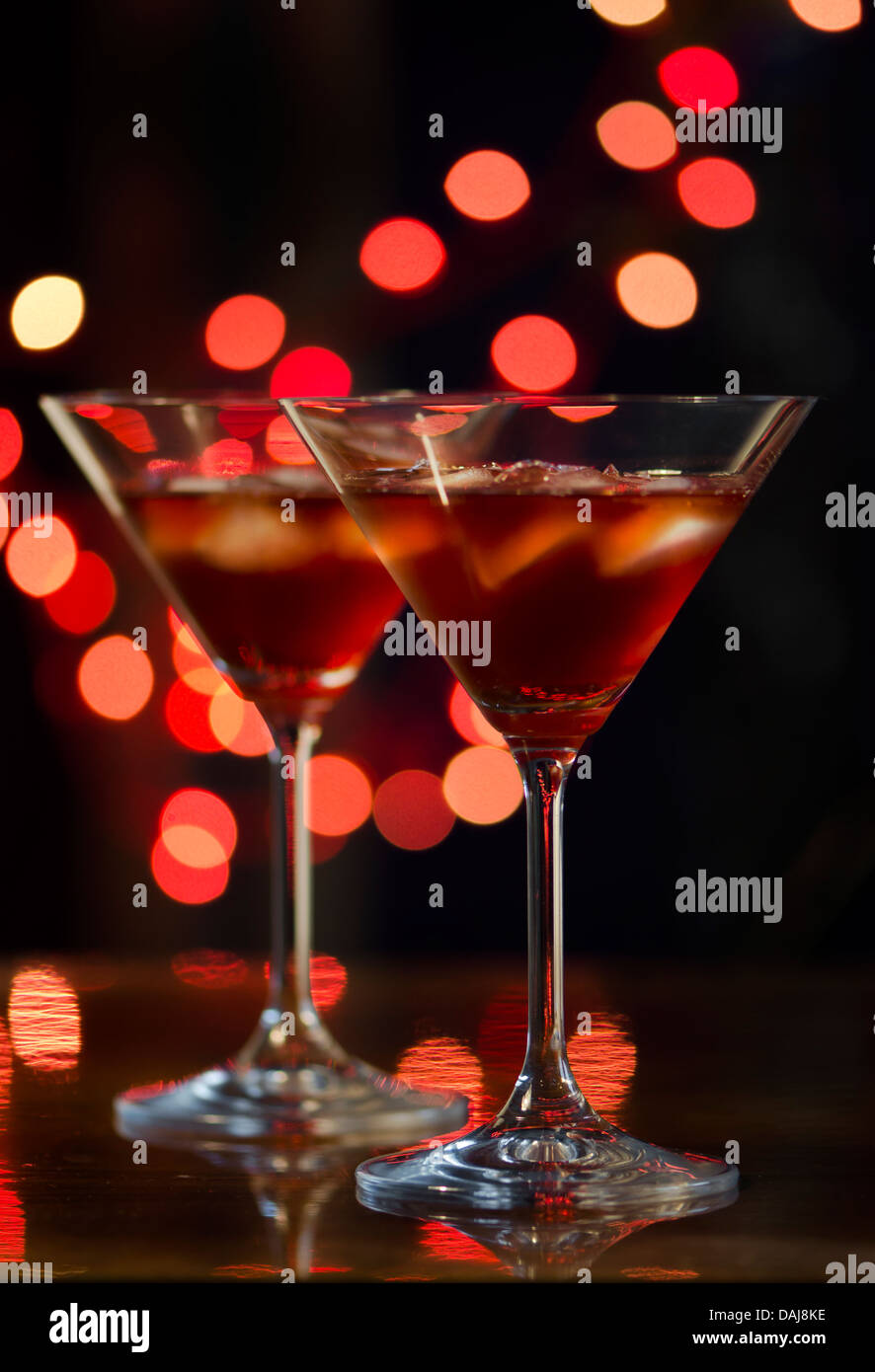 Cocktail in martini hi-res stock photography and images - Alamy