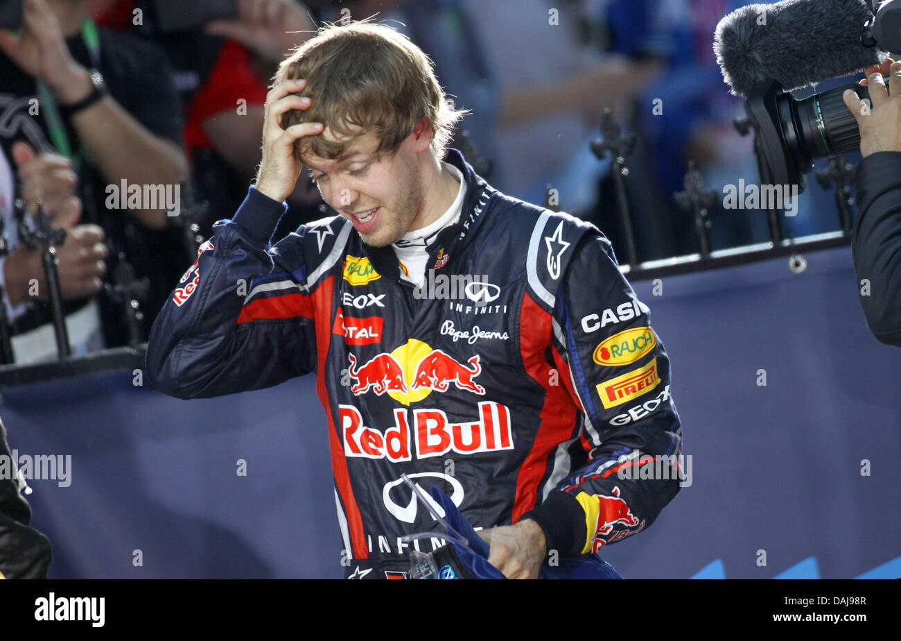 Vettel 2011 Sebastian vettel 2011 australia hi-res stock photography and images - Alamy