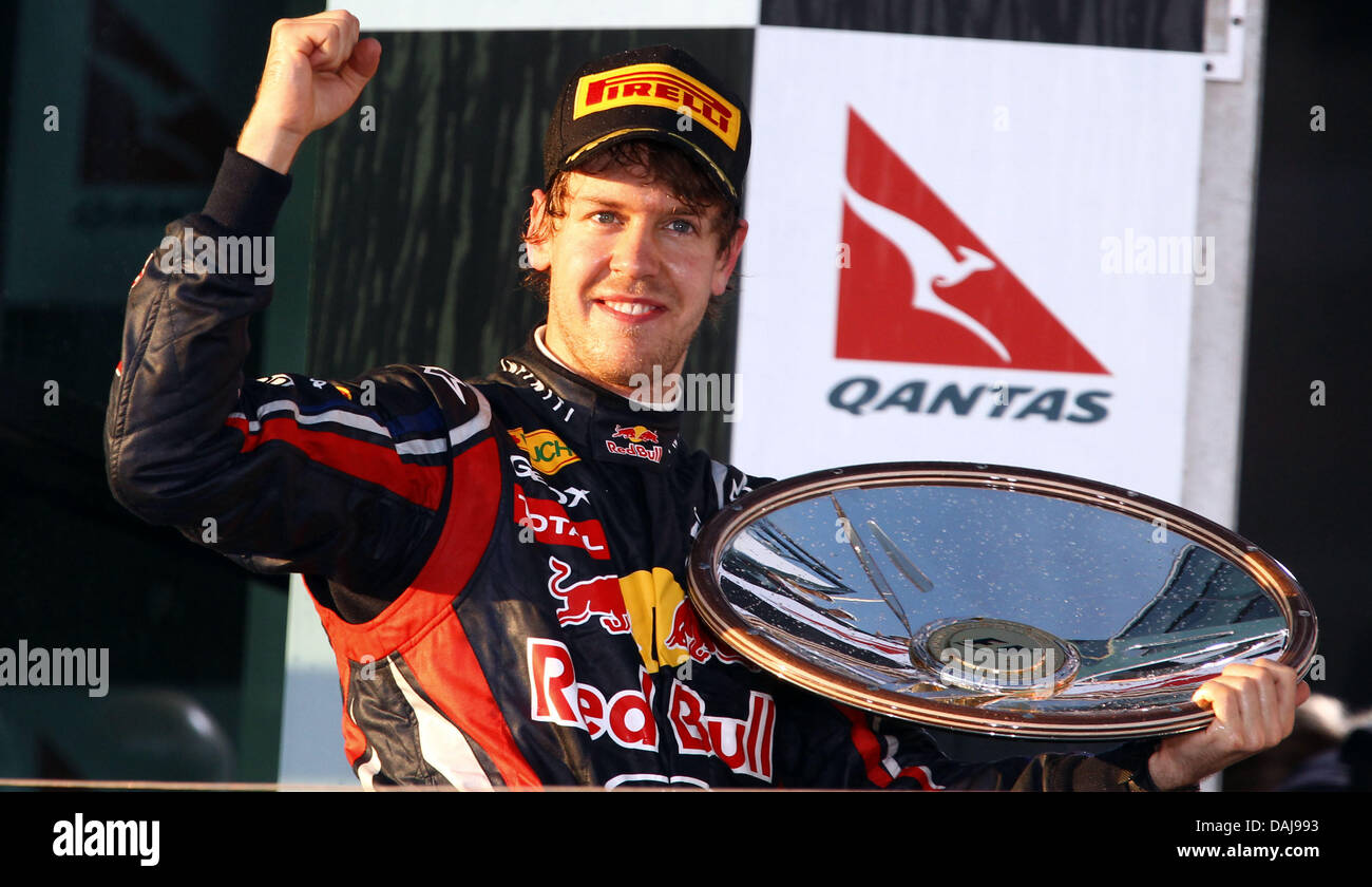 Vettel 2011 Sebastian vettel 2011 australia hi-res stock photography and images - Alamy