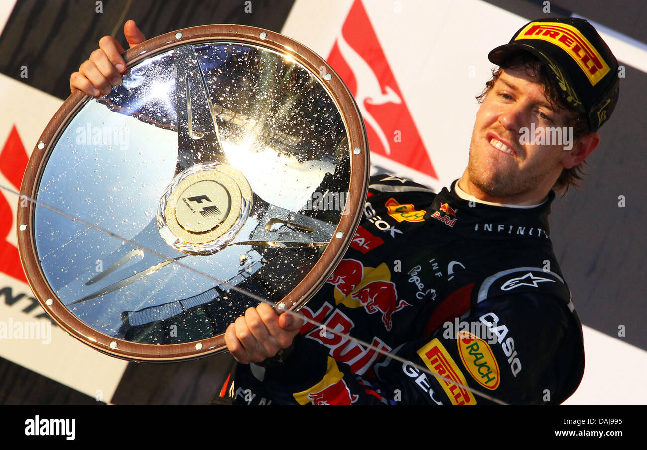Vettel 2011 Sebastian vettel 2011 australia hi-res stock photography and images - Alamy