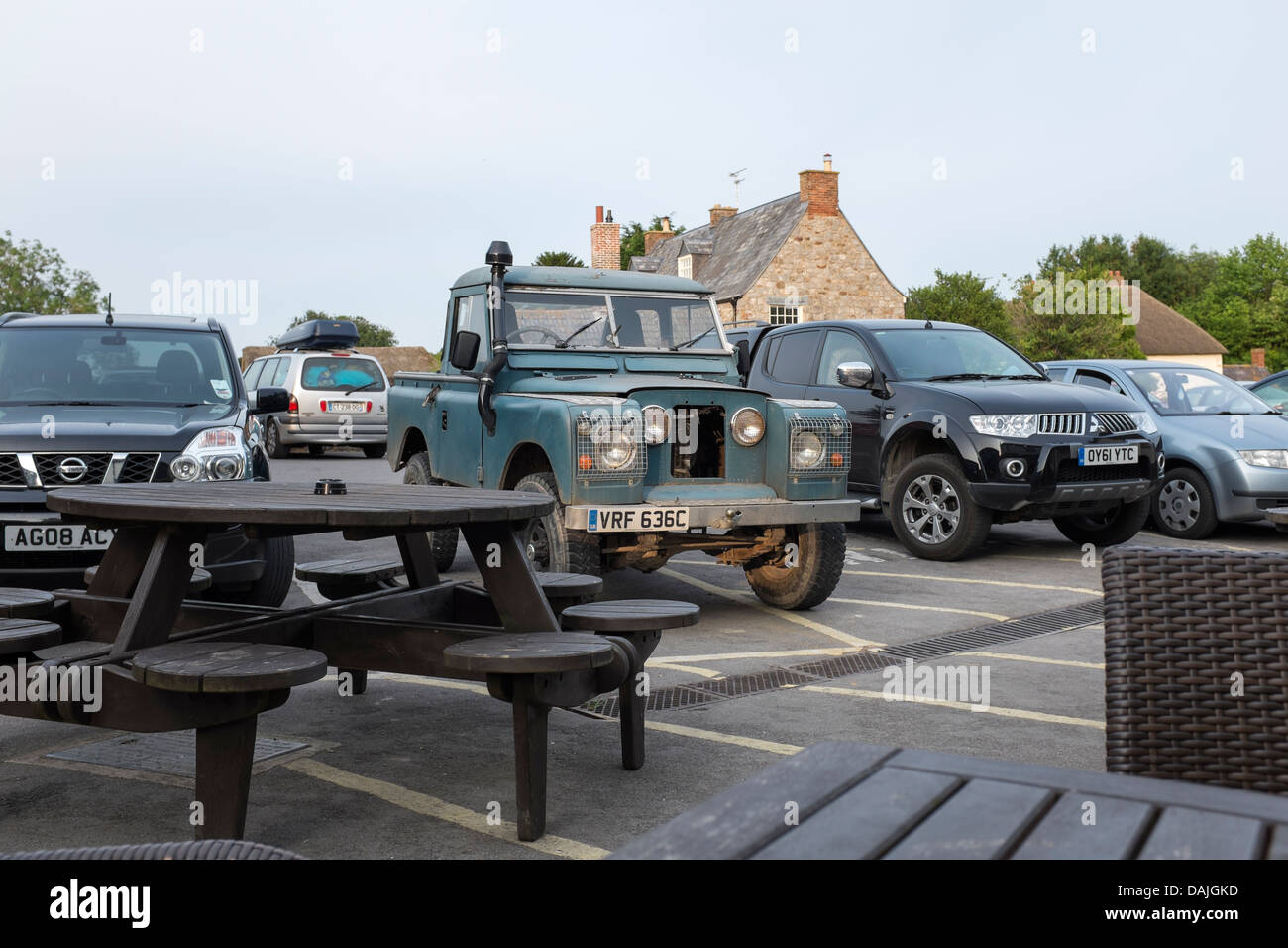 Pub Car Park Stock Photo Alamy