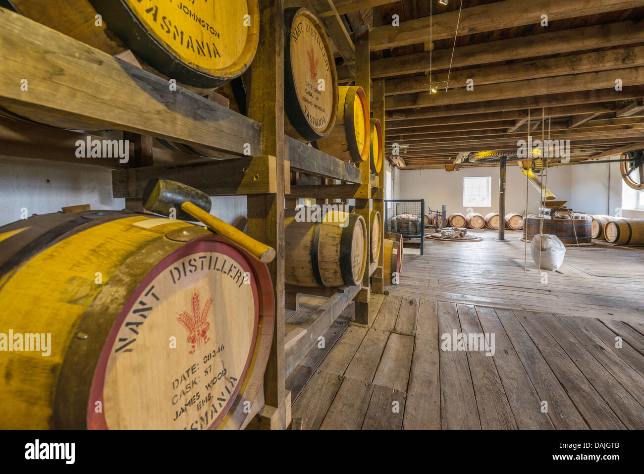 The Keg Room In The Historic Nant Whisky Distillery Near