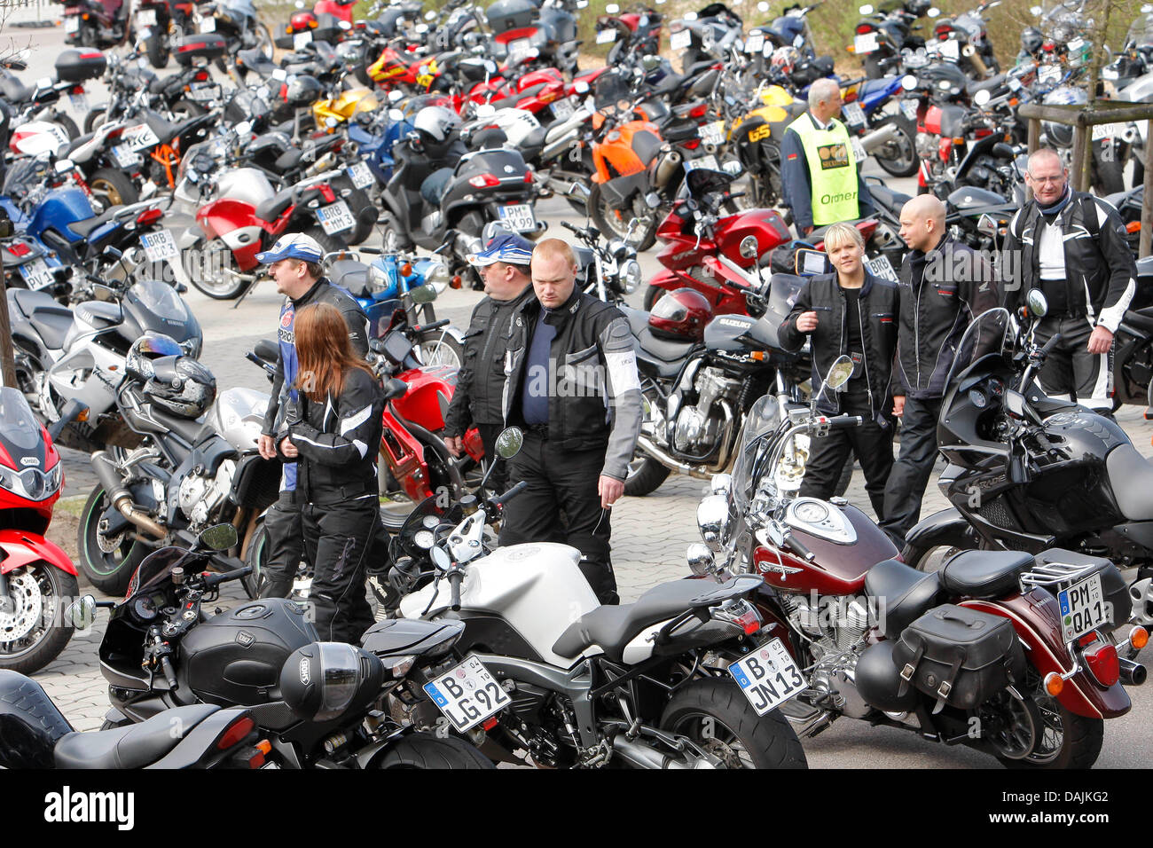 Biker meet training hi-res stock photography and images - Alamy