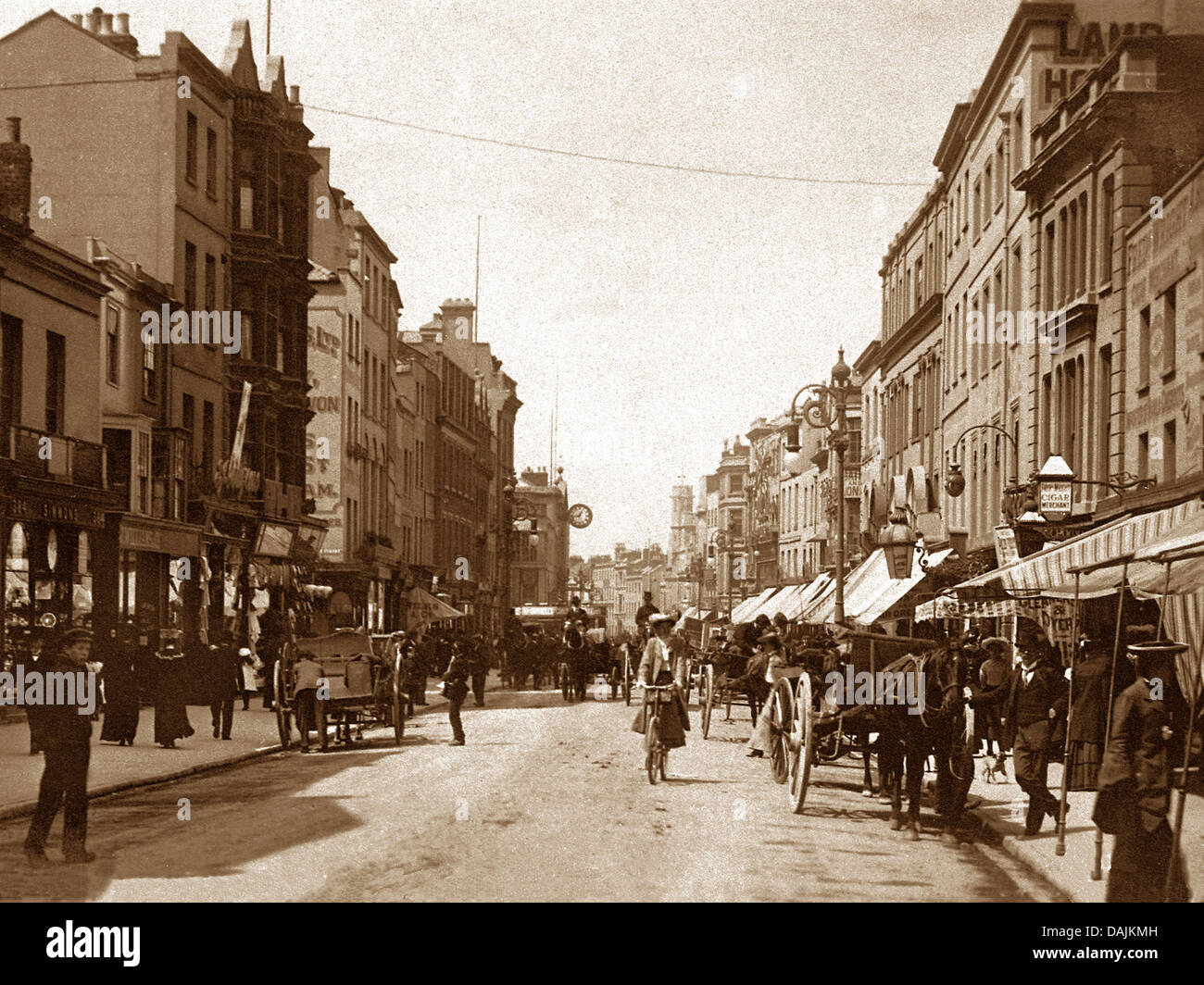 Cheltenham High Street early 1900s Stock Photo 58188273 Alamy