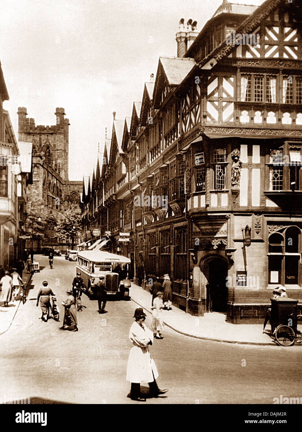 Chester probably 1930s Stock Photo