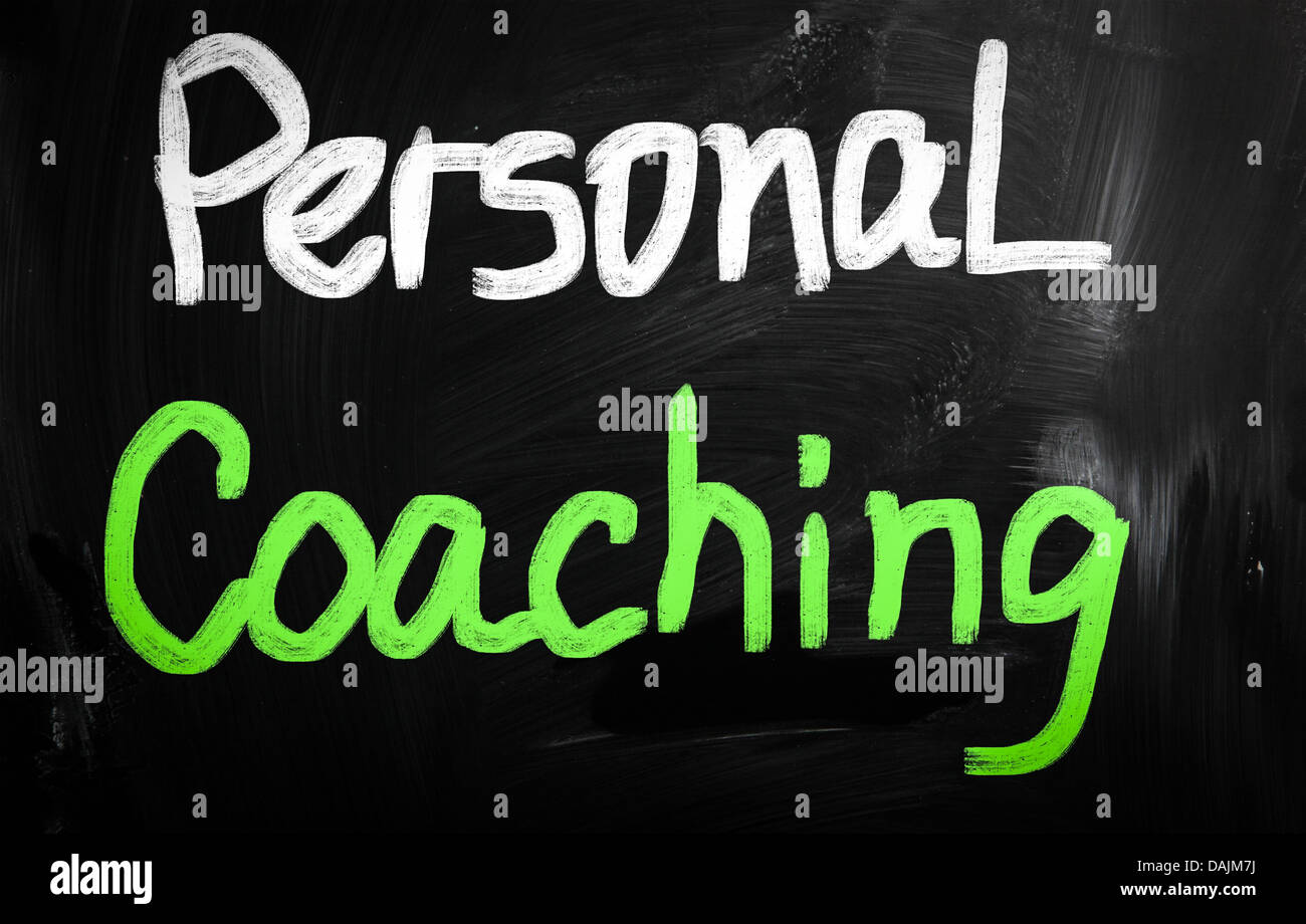 Personal coaching Stock Photo