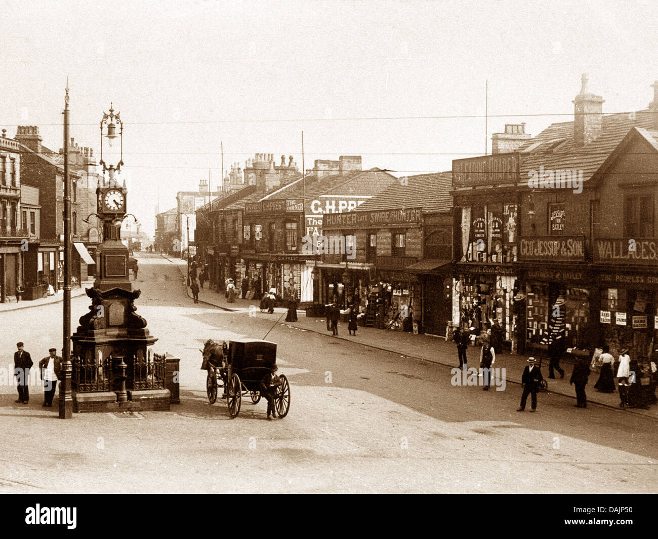 Heckmondwike early 1900s Stock Photo Alamy