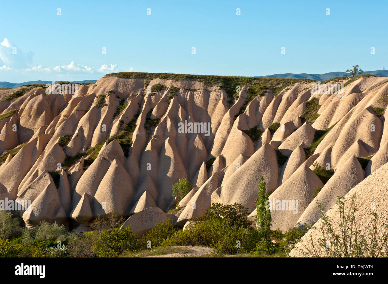Tufa formations formed by erosion Stock Photo Alamy