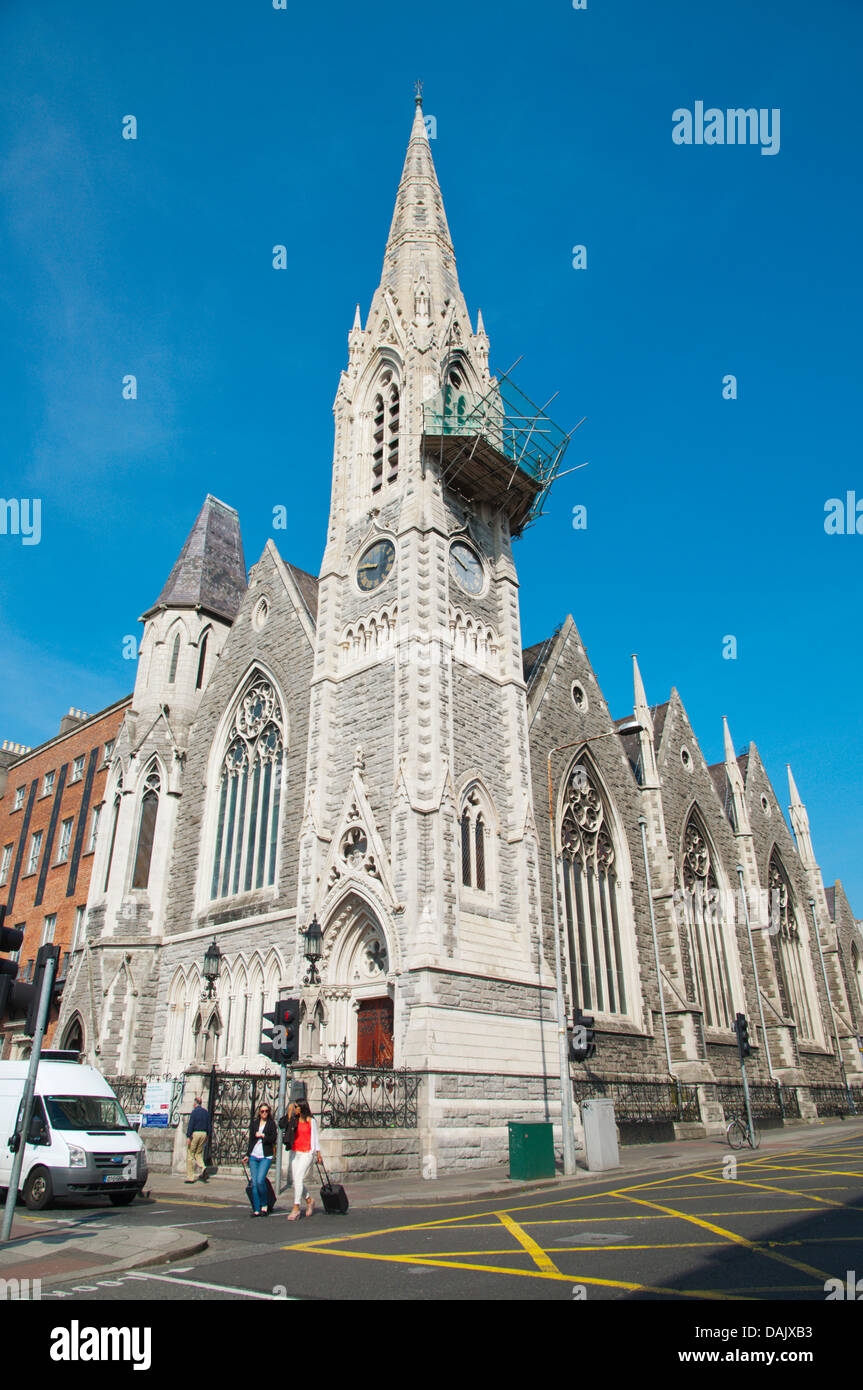 Findlater's church aka Abbey Presbyterian Church under construction Northside of Dublin Ireland Europe Stock Photo