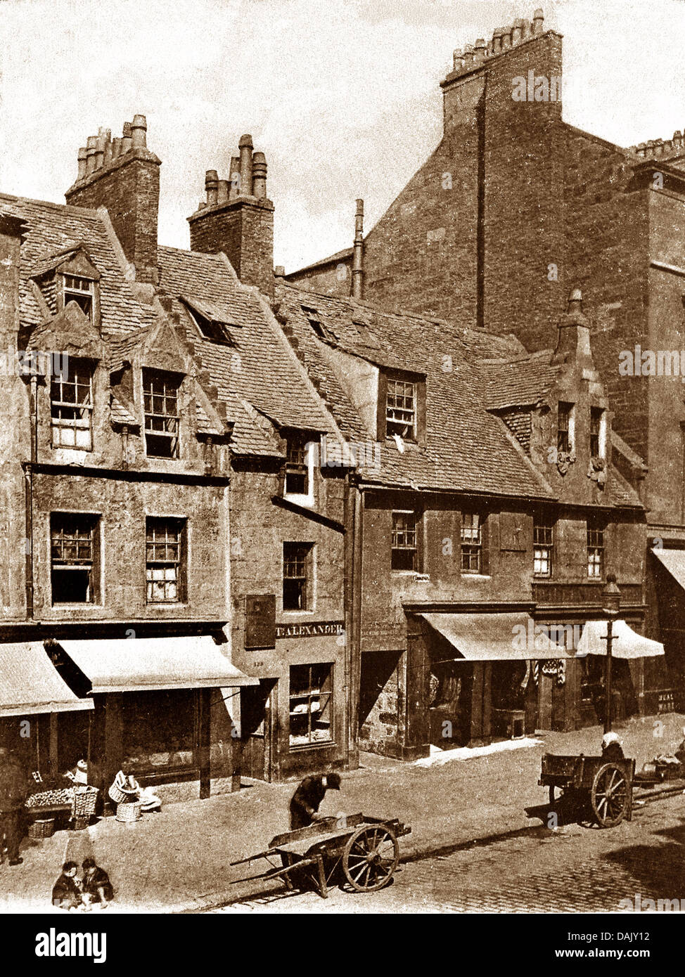 Glasgow Gallowgate early 1900s Stock Photo Alamy