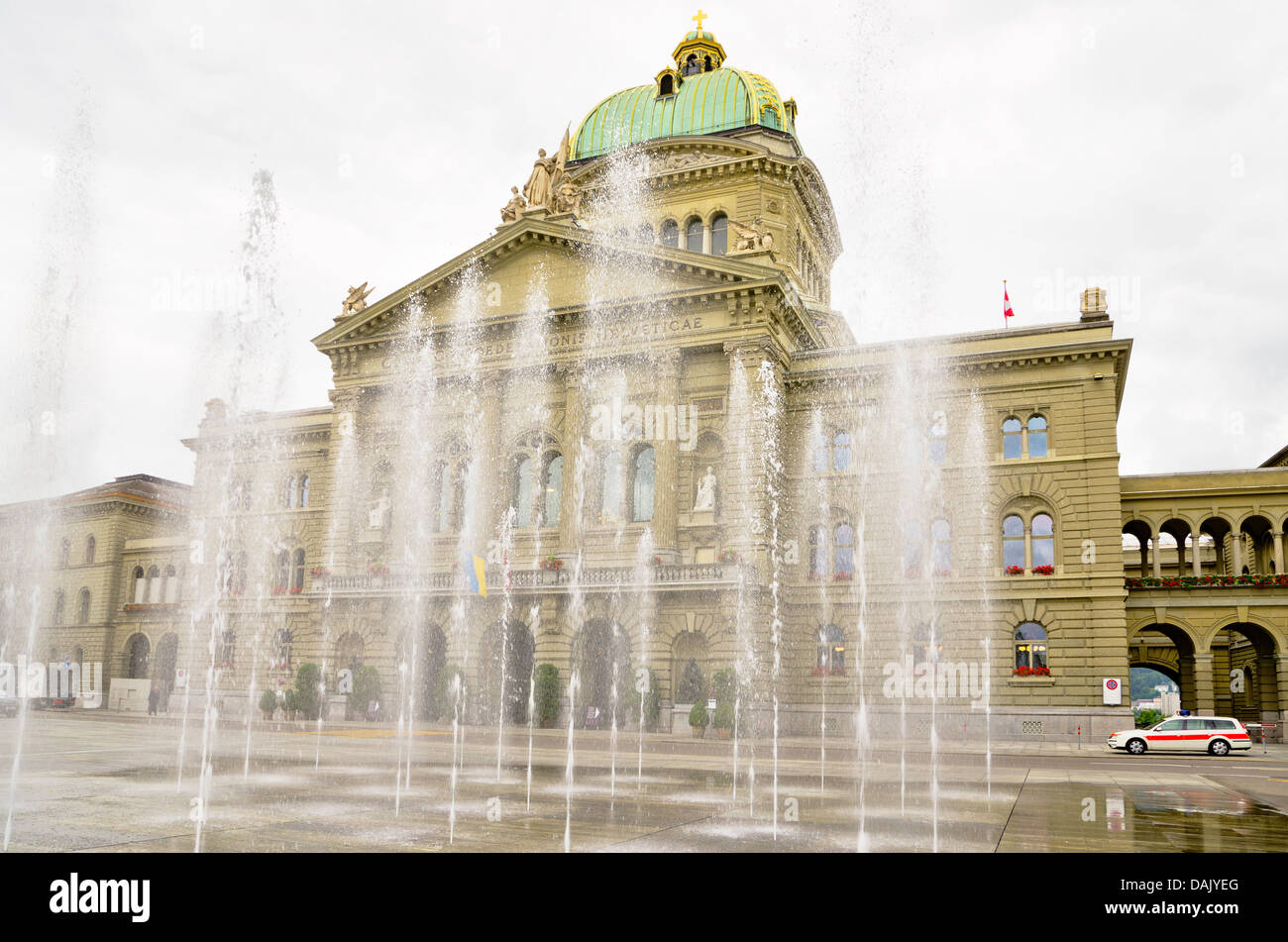 Federal Parliament. Bern, Switzerland Stock Photo