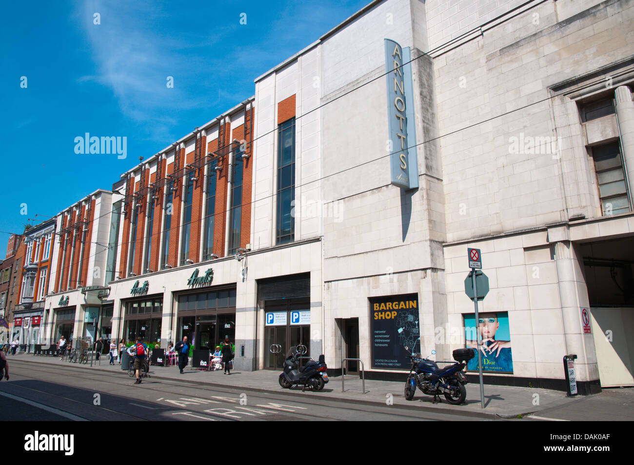 Arnotts department store exterior Abbey Street northside Dublin Ireland