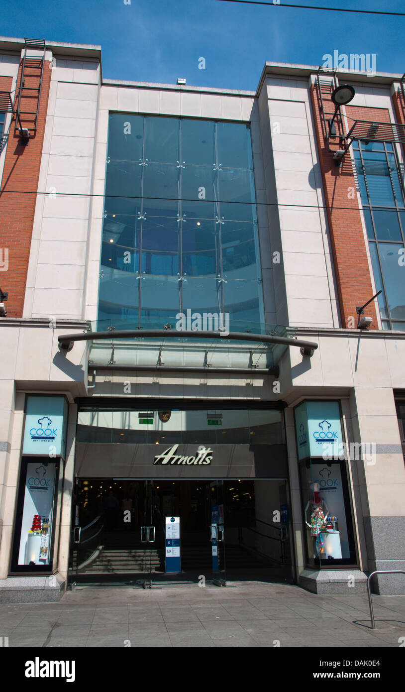 Arnotts department store exterior Abbey Street northside Dublin Ireland