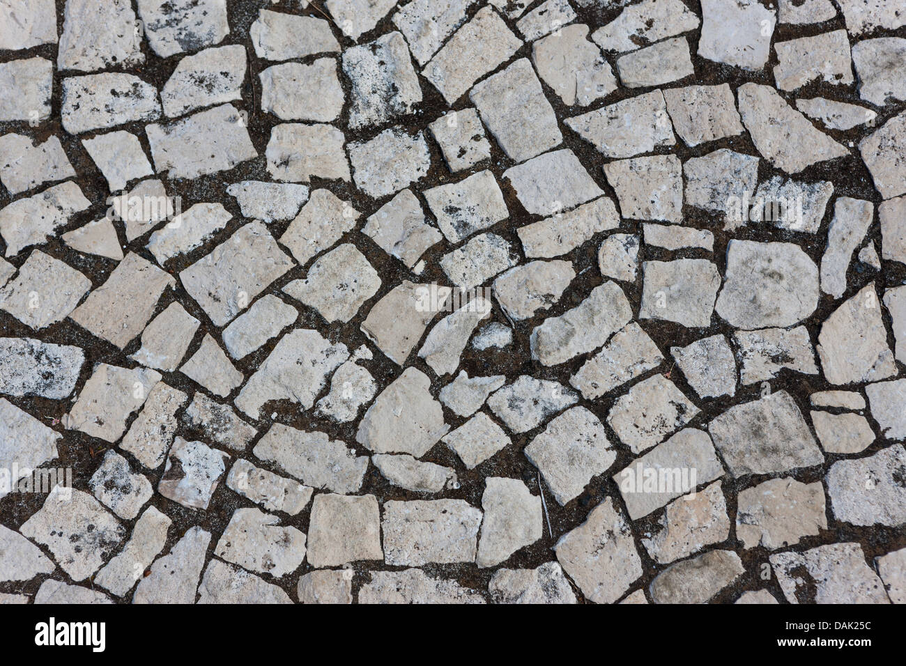 Portugal, Mosaic floor, close up Stock Photo