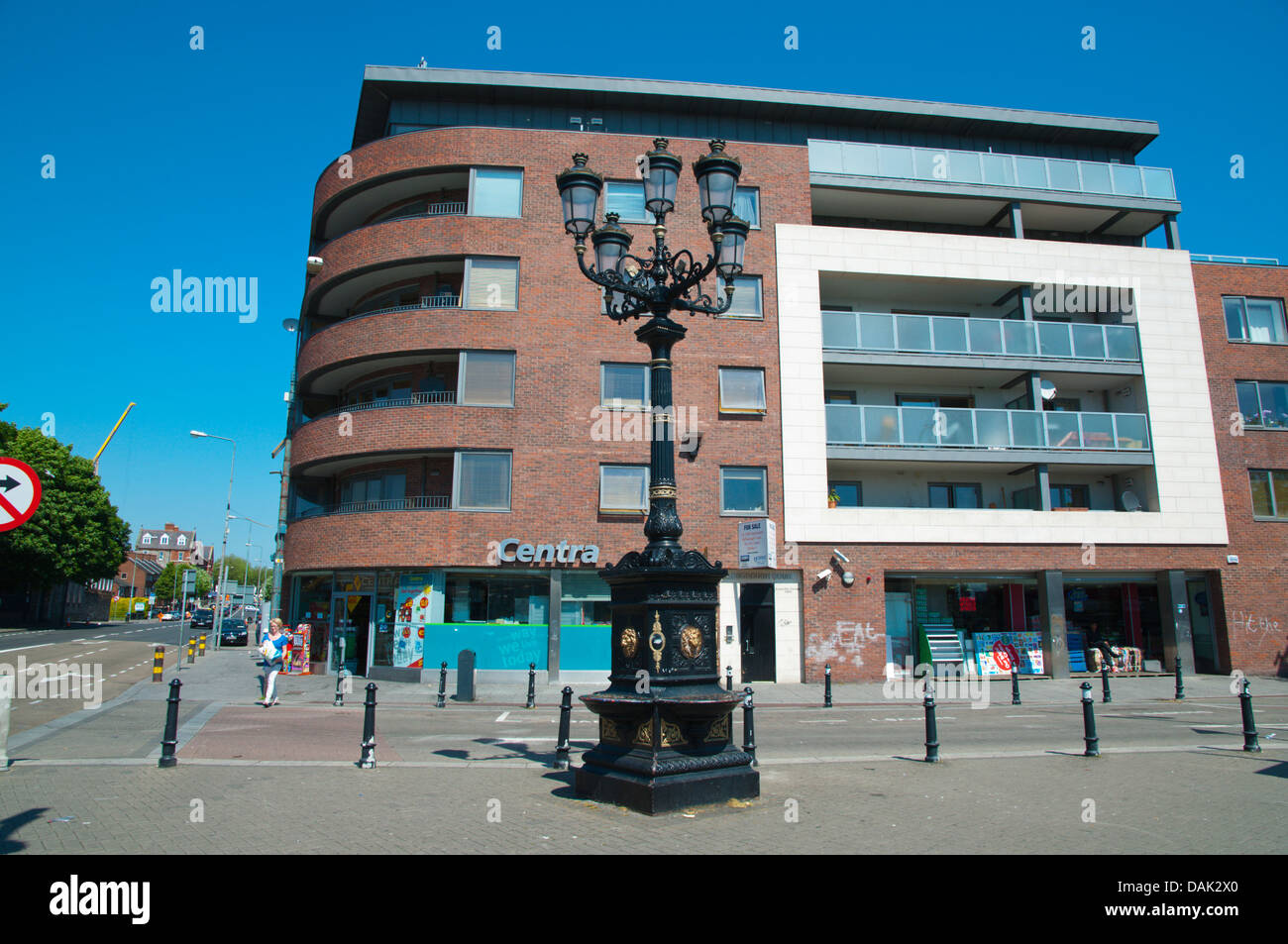 Five Lamps (1870) along Killarney street Dublin Ireland Europe Stock