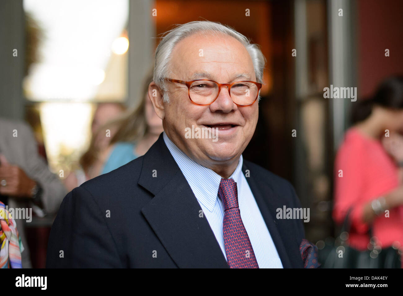 Hubert Burda attends the Chairwomen’s Dinner during the DLD (Digital