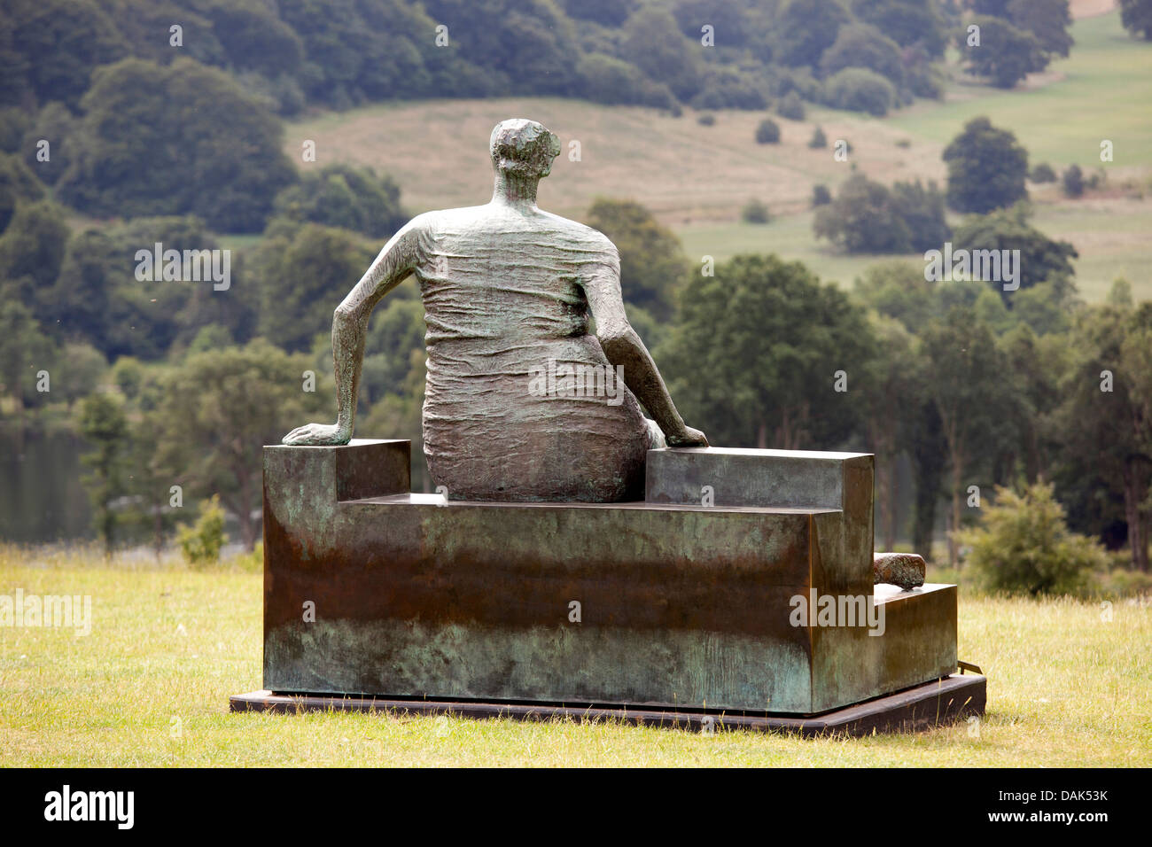 Yorkshire Sculpture Park Pictured The Draped Seated Woman 1957