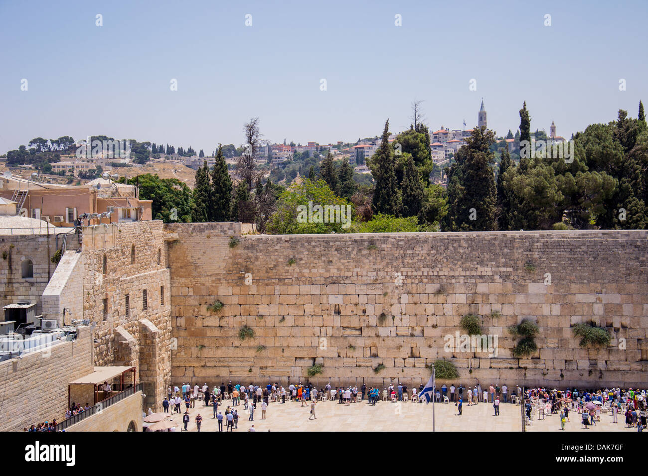 Wailing Wall in Jerusalem,old city Stock Photo Alamy