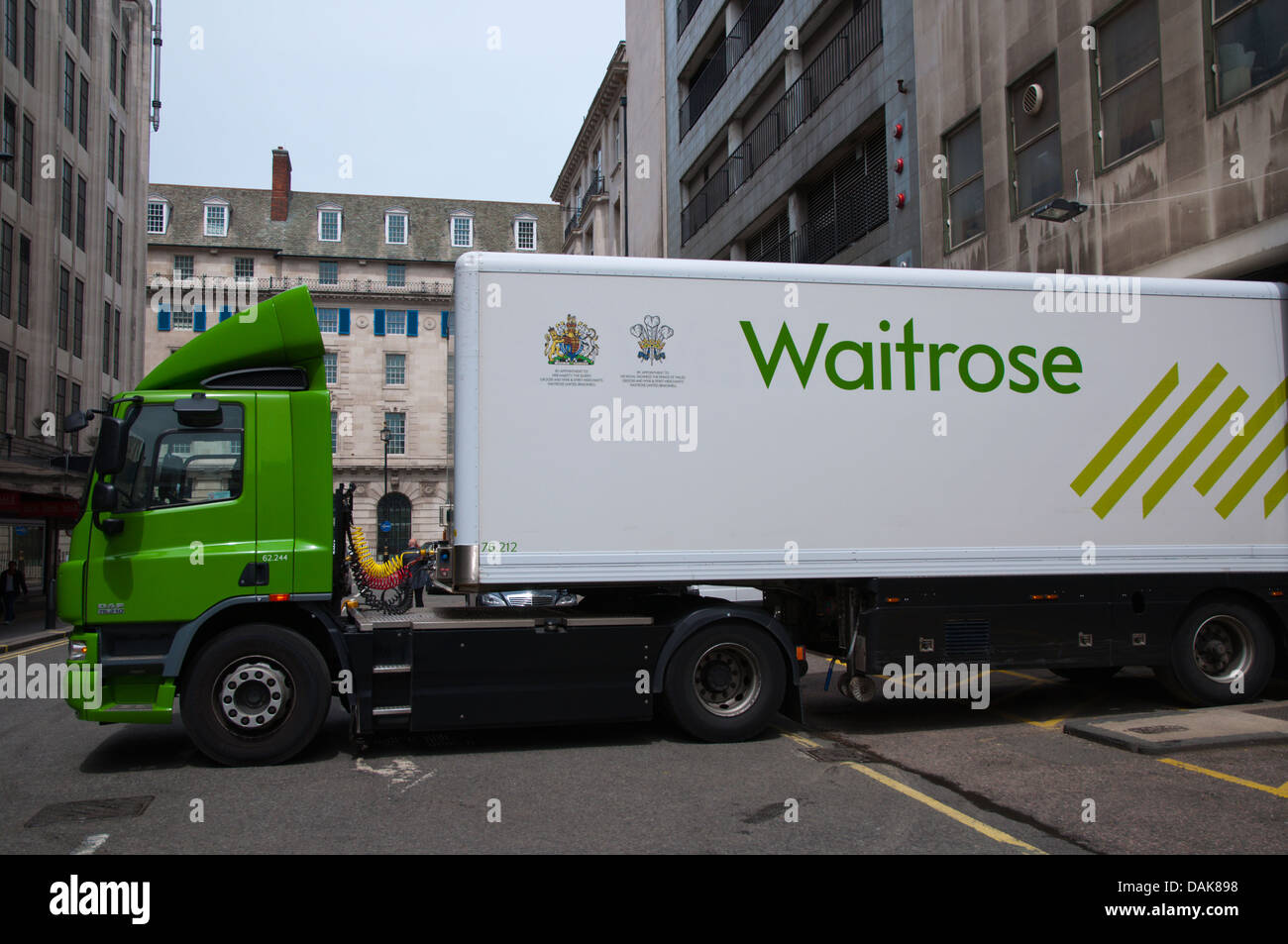Waitrose delivery lorry hires stock photography and images Alamy