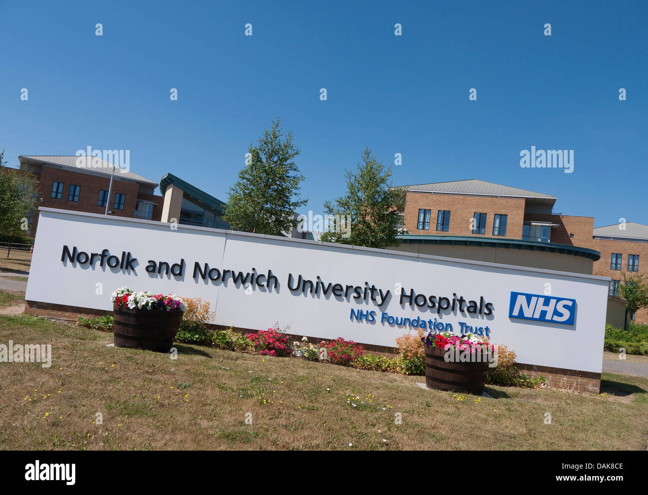 norfolk and norwich university hospital Stock Photo Alamy