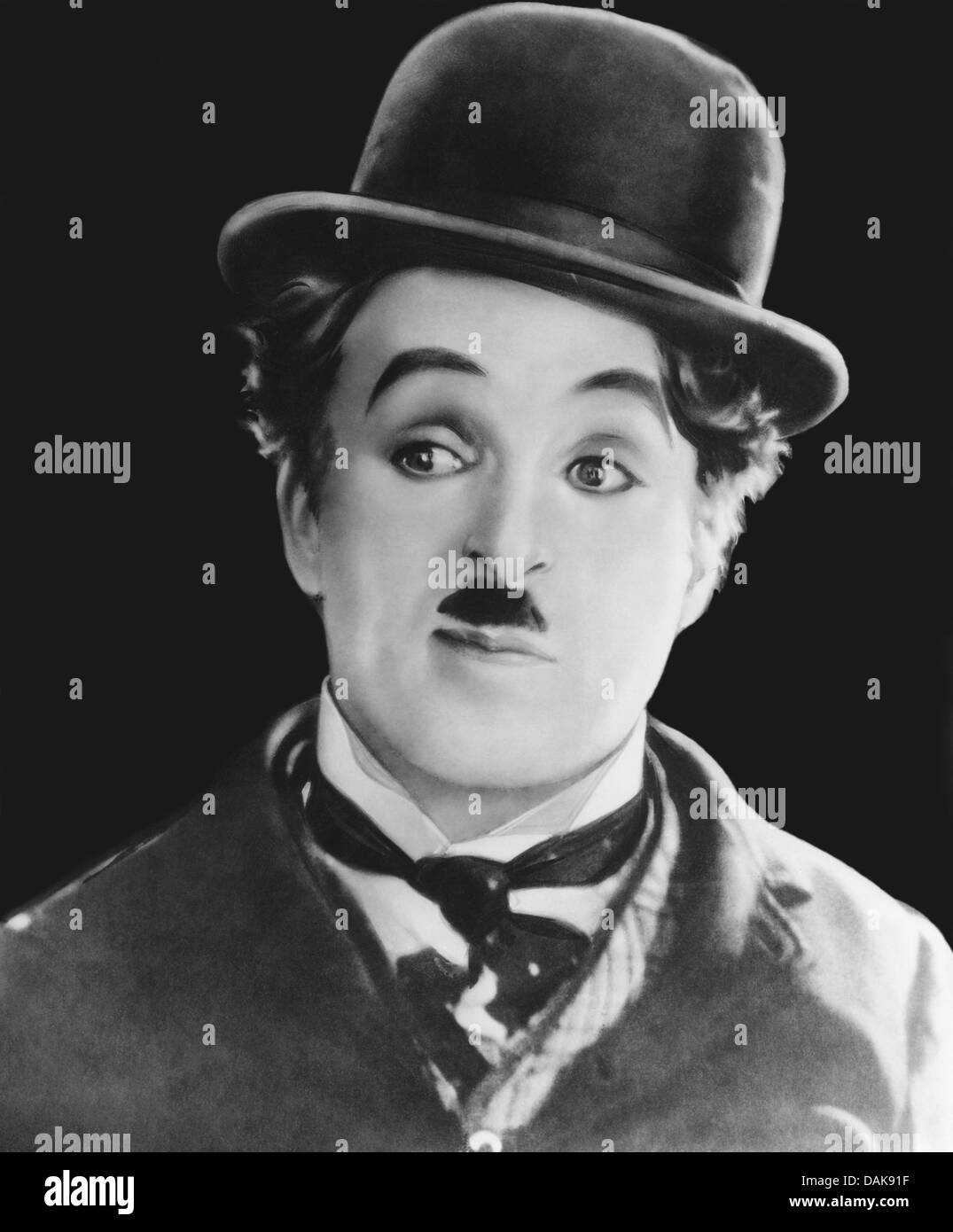 THE CIRCUS  1928 silent film with Charles Chaplin Stock Photo