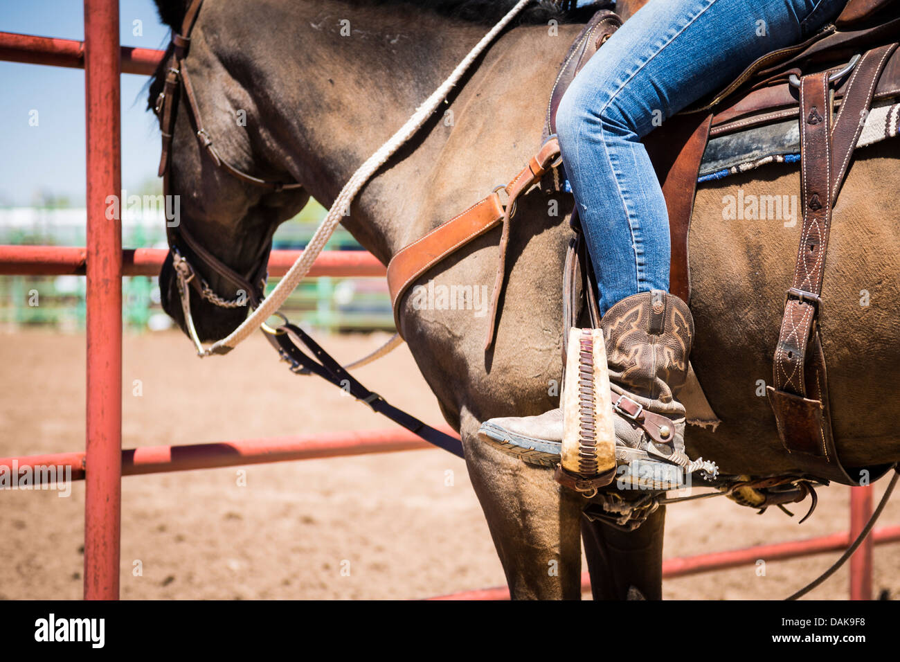 Cowboy Boots With Spurs High Resolution Stock Photography and Images