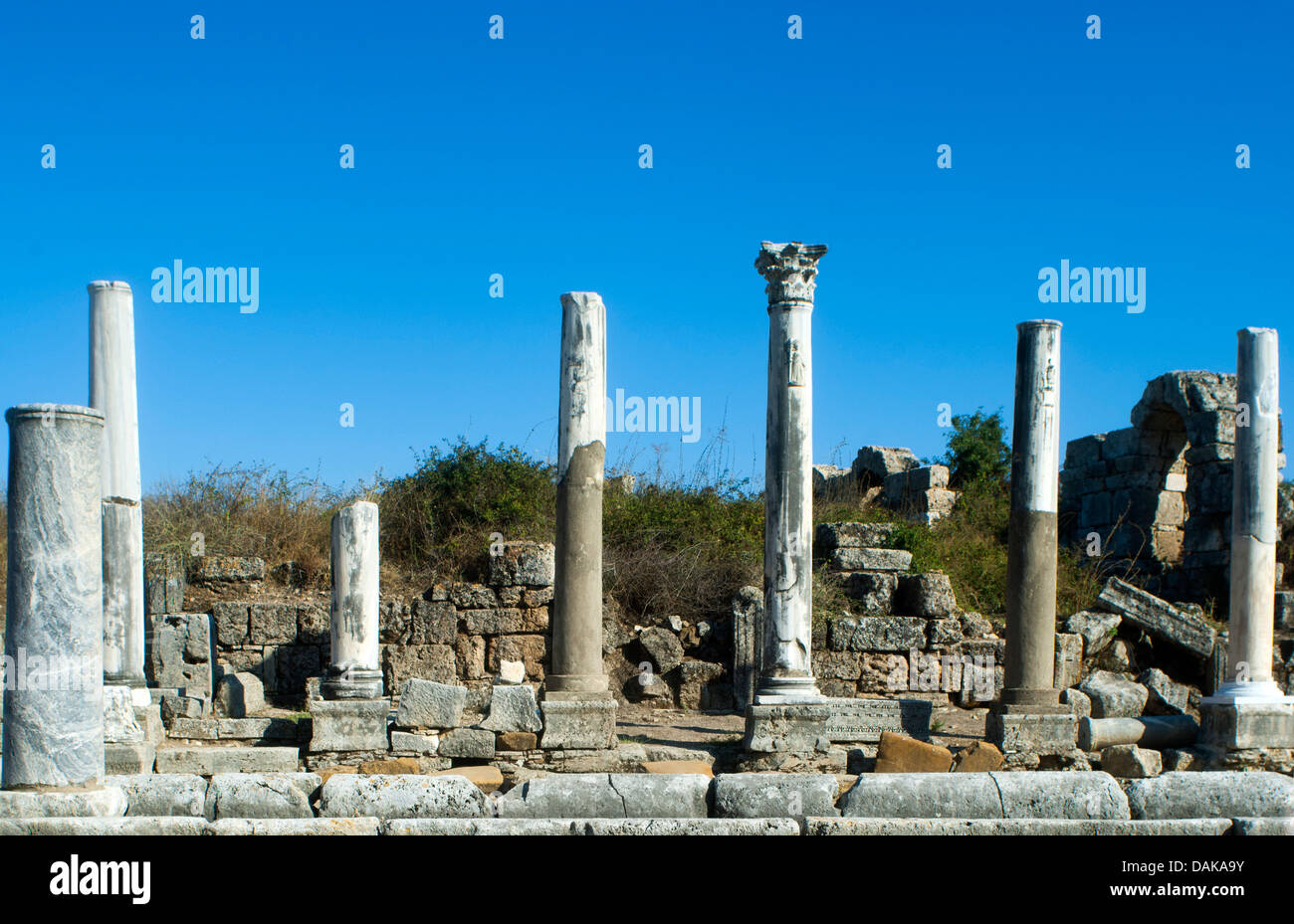 Türkei, Provinz-Antalya, Perge Stock Photo - Alamy