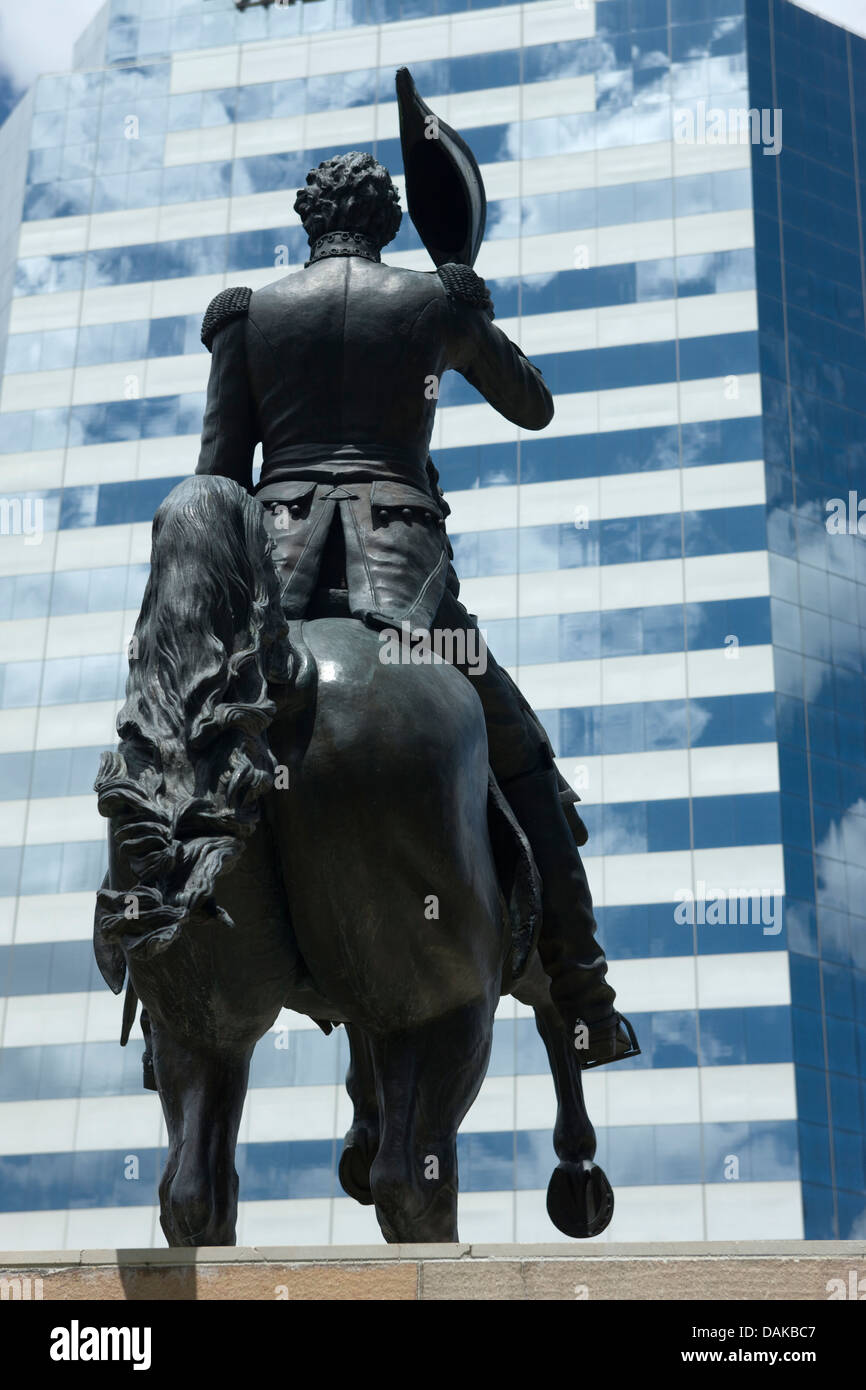 PRESIDENT ANDREW JACKSON STATUE (©CLARK MILLS 1853) DOWNTOWN