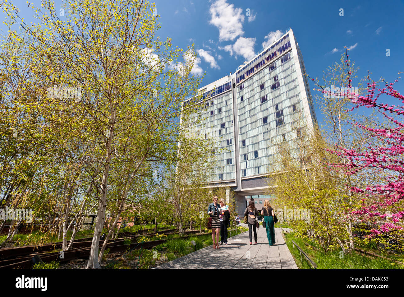 Standard Hotel High Line New York Meatpacking District Manhattan New York City Stock Photo