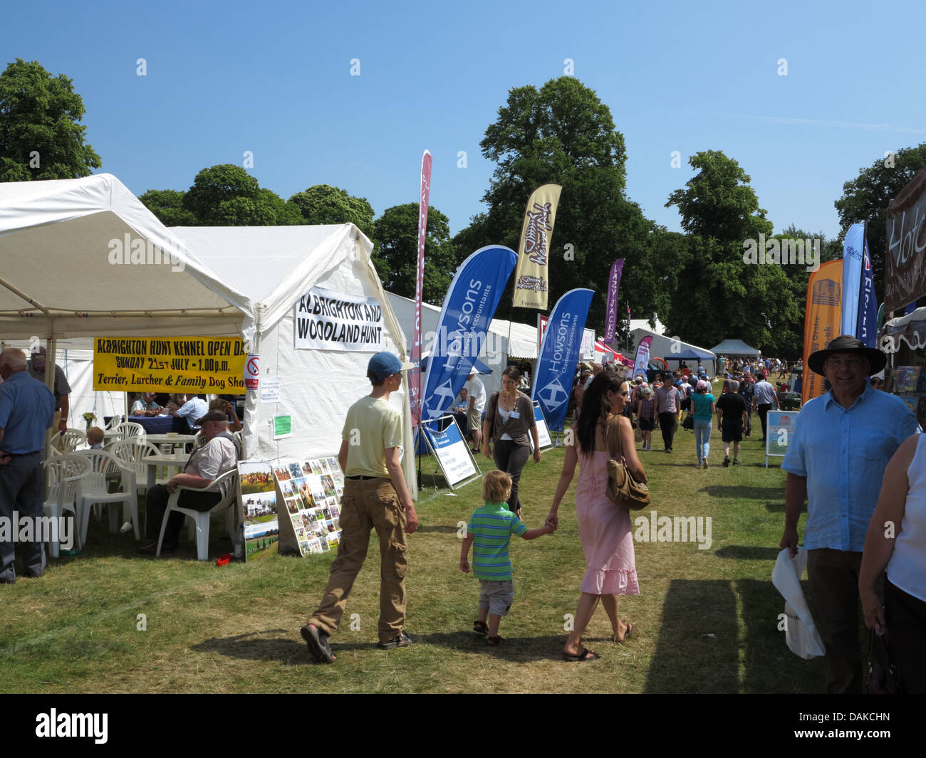 Newport Show, Chetwynd Deer Park, Newport, Shropshire Stock Photo Alamy