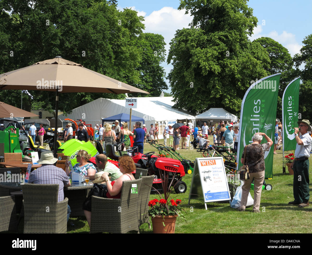 Newport Show, Chetwynd Deer Park, Newport, Shropshire Stock Photo Alamy