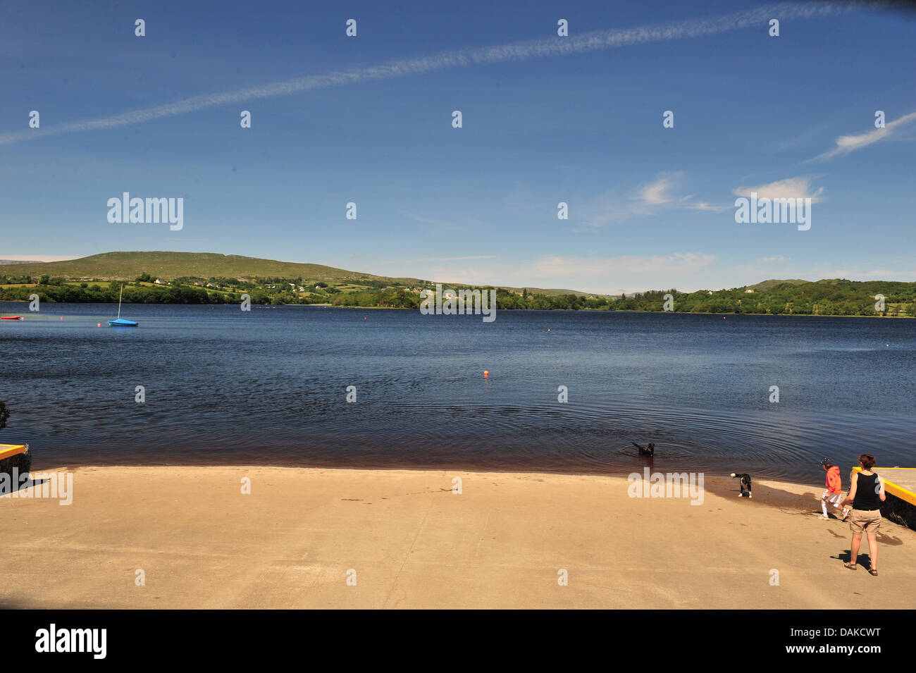 Gartan Lake, County Donegal, Ireland Stock Photo