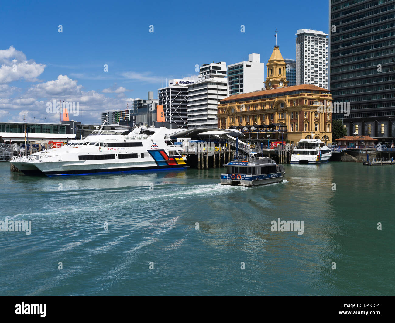 dh Auckland Harbour AUCKLAND NEW ZEALAND Pineharbour ferry Fullers ...
