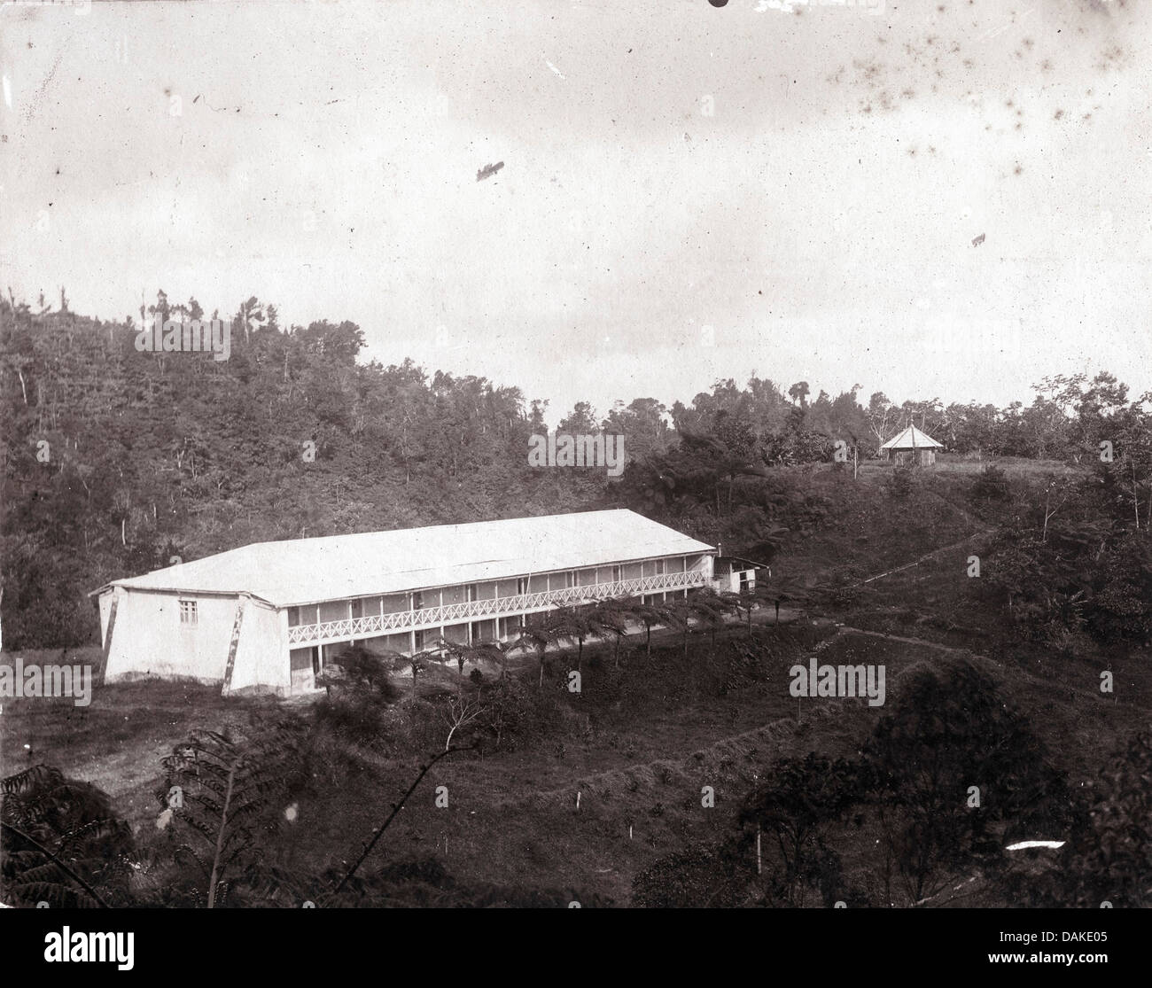 Colson Hospital, Fort de France, Martinique, ca 1890 Stock Photo