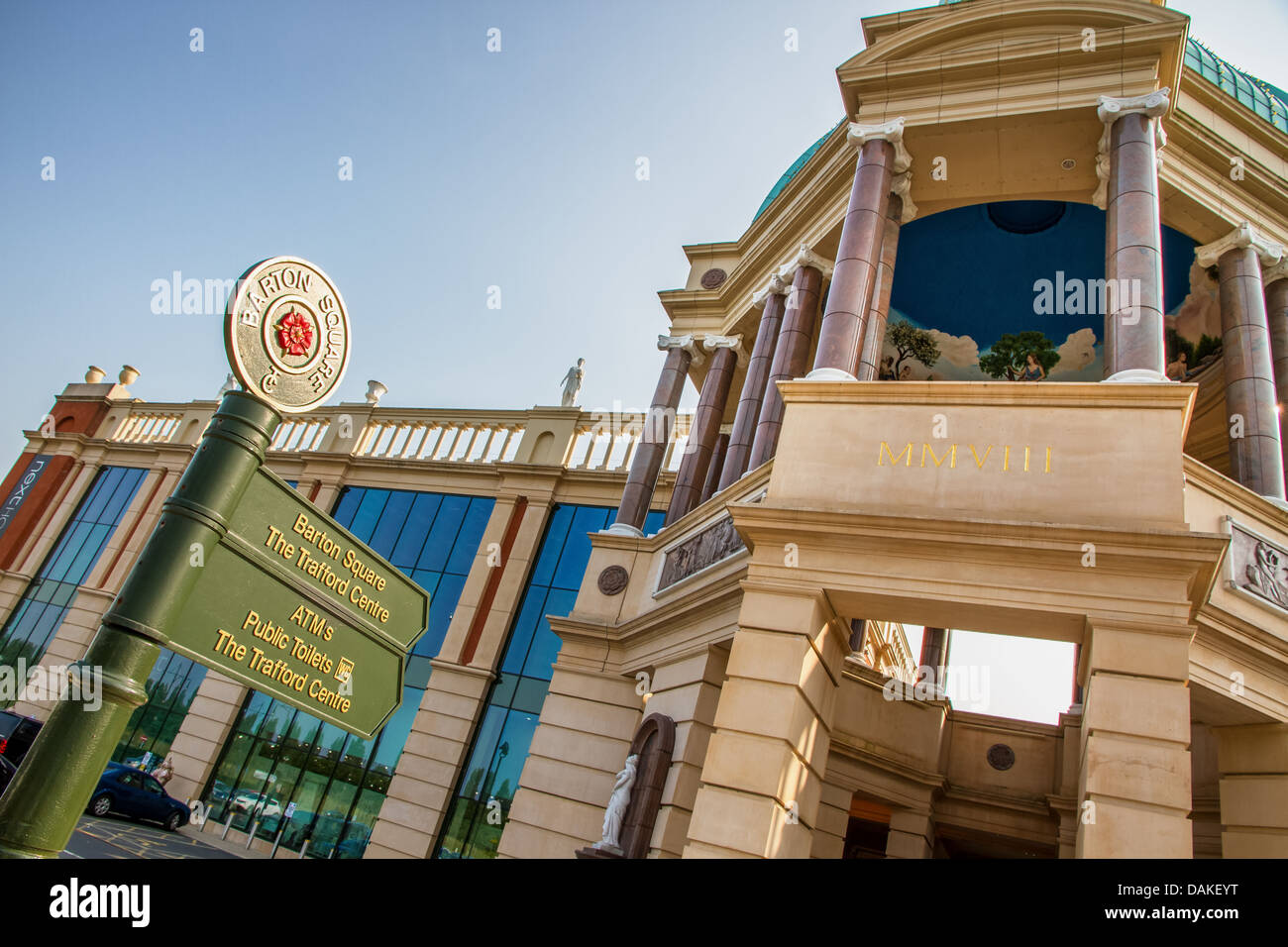 Barton Square in The Trafford Centre, Manchester, England Stock Photo
