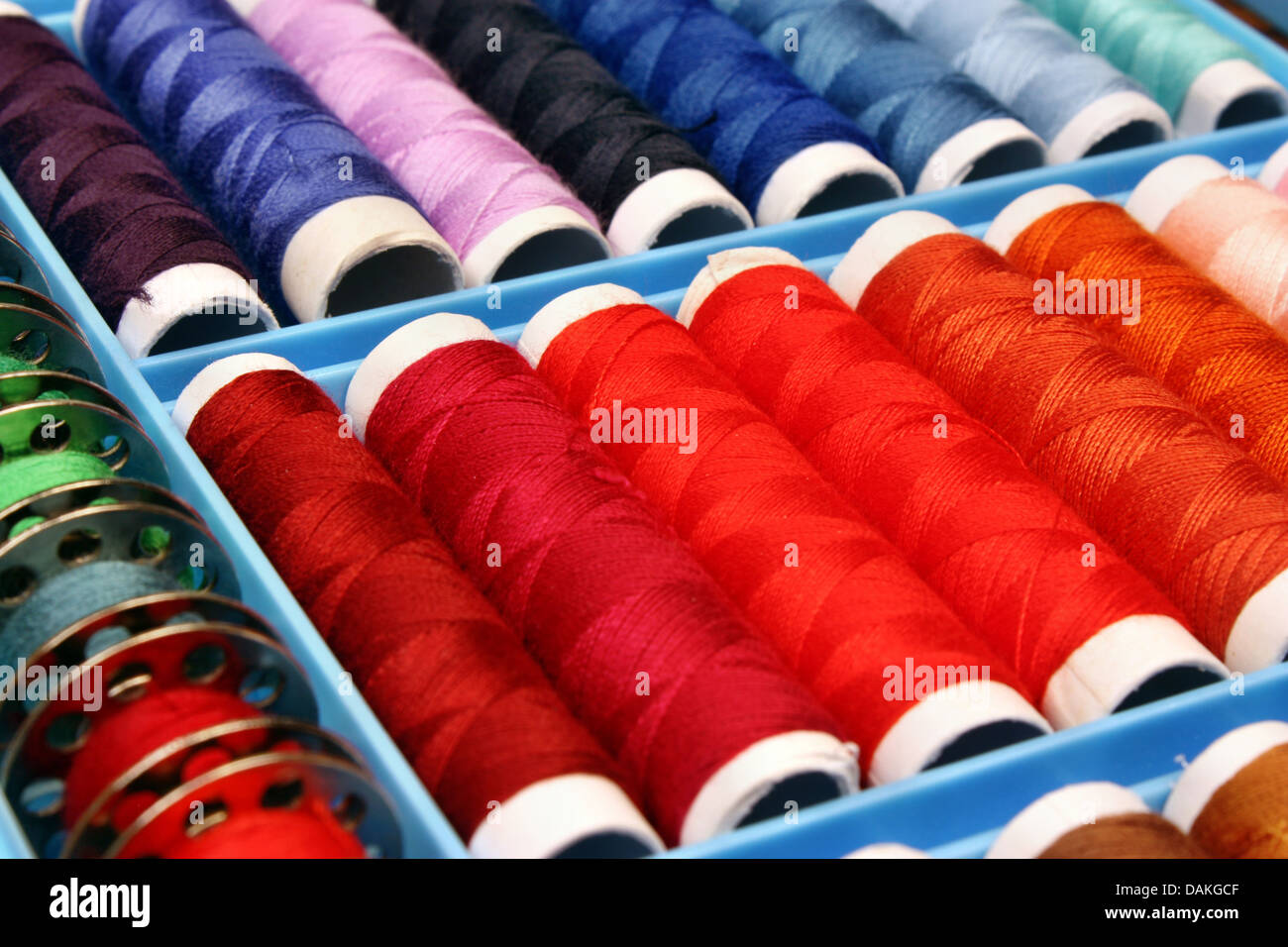 Accessories for sewing machine Stock Photo Alamy