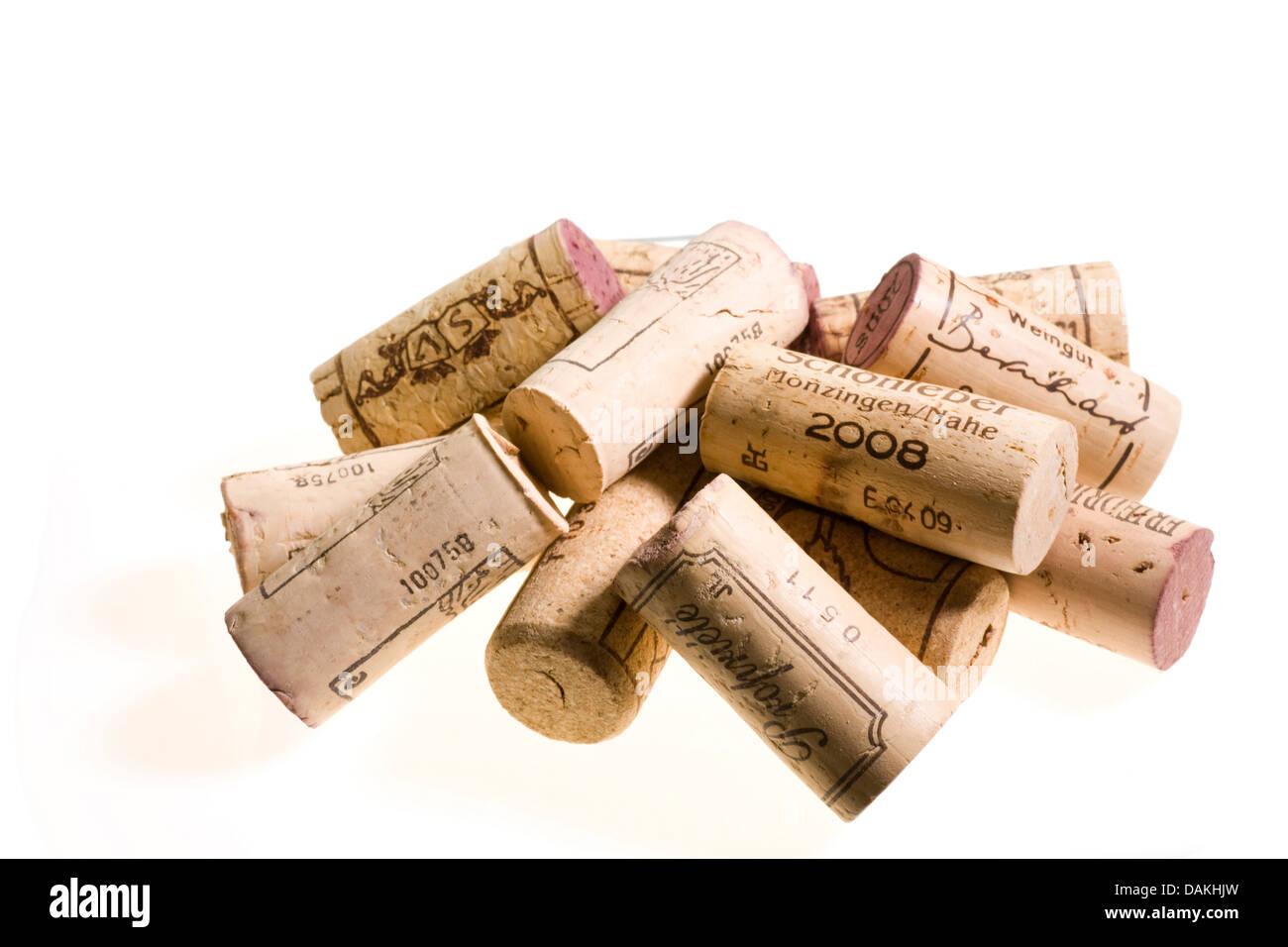 a heap of corks Stock Photo