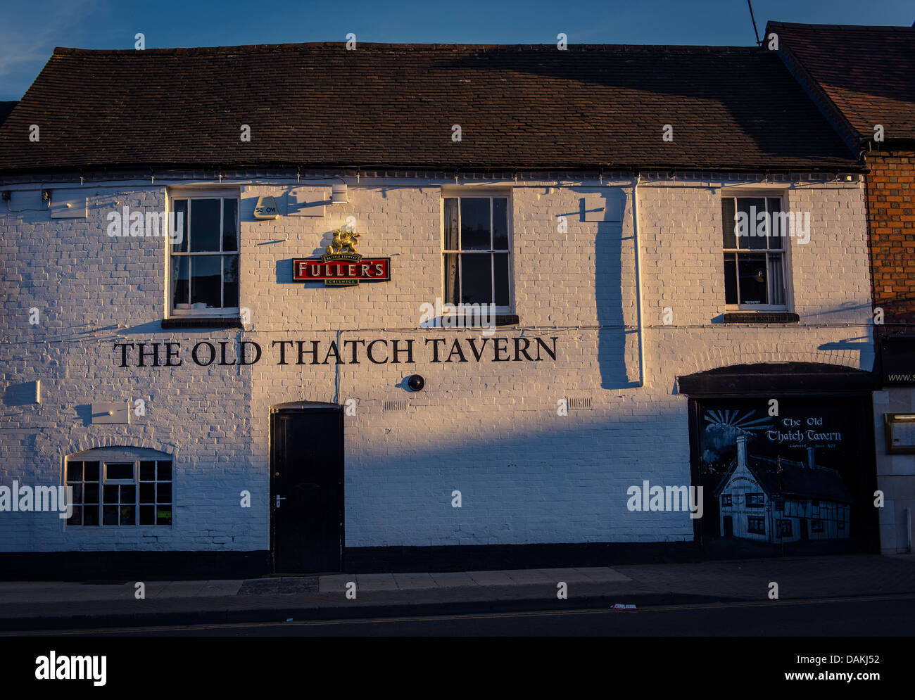 The Old Thatch Tavern in Stratford-upon-Avon, Warwickshire, United Kingdom Stock Photo