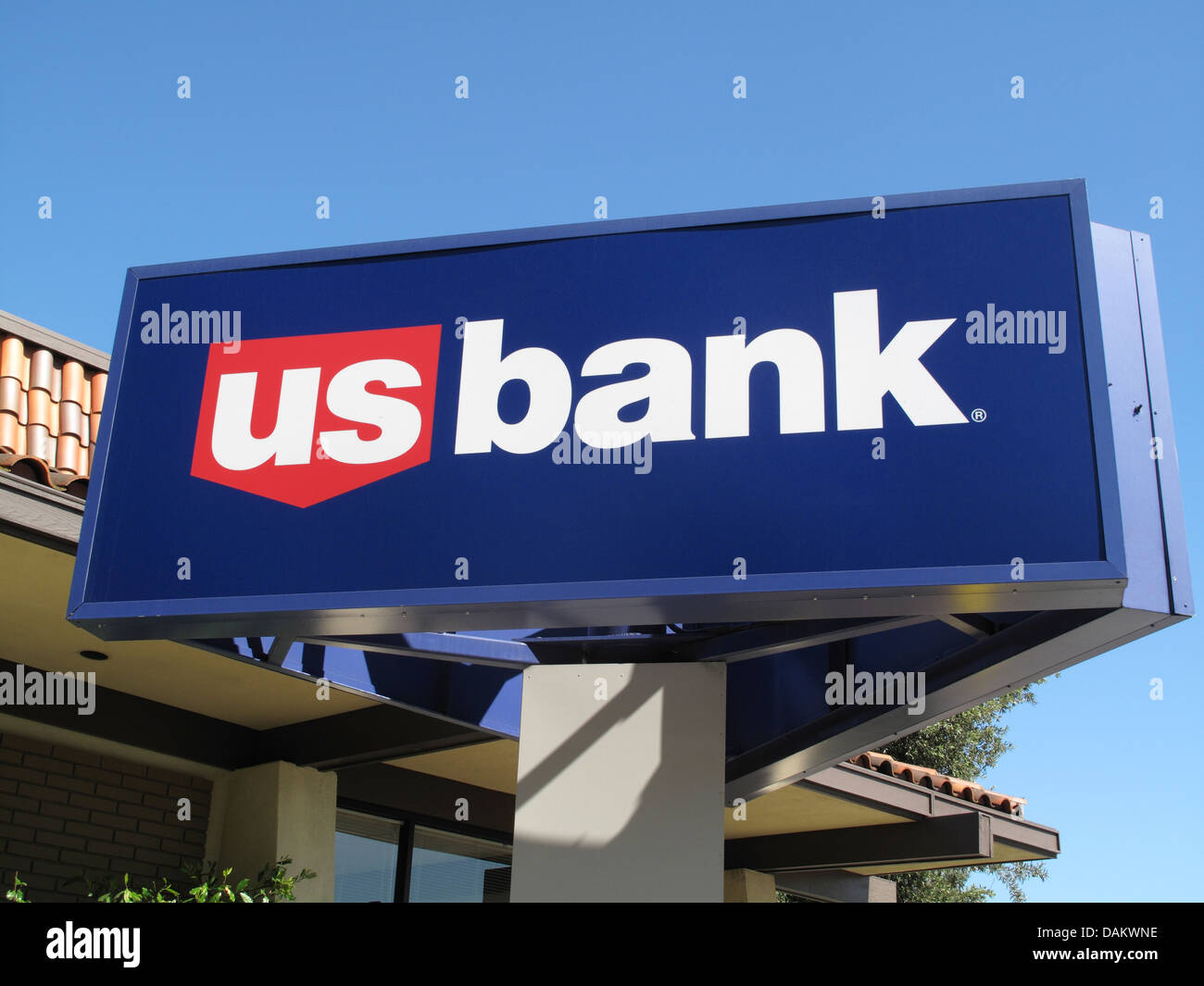 U.S. Bank sign in Campbell, California Stock Photo