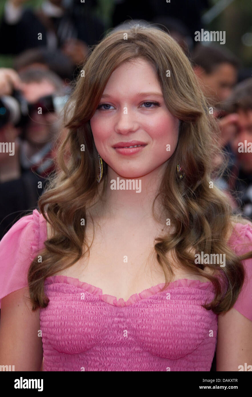 Lea Seydoux Attends Vanity Fair Lancome Editorial Stock Photo - Stock Image